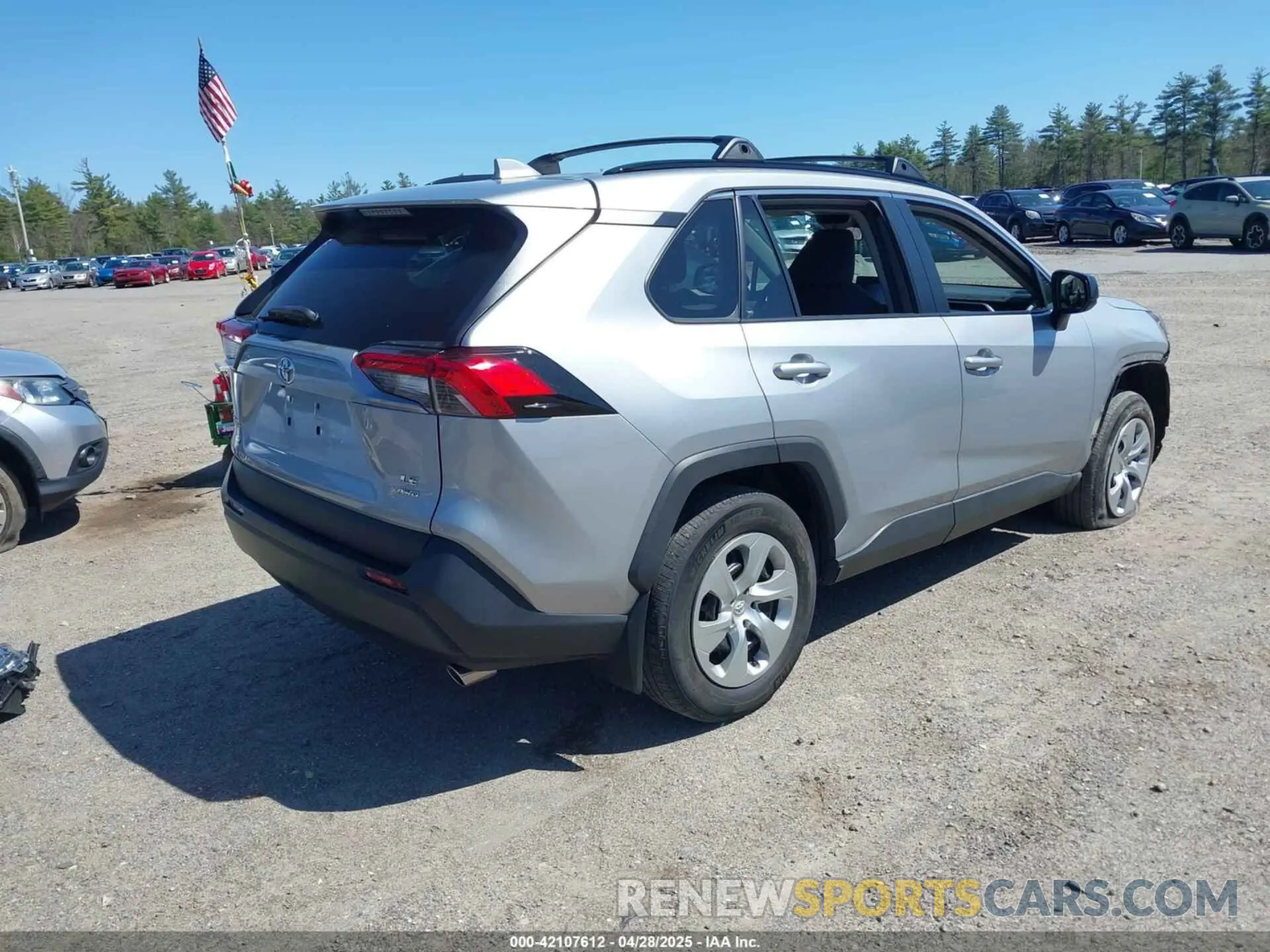 4 fotografías del automóvil dañado 2T3F1RFV7MW238816 TOYOTA RAV4 2021