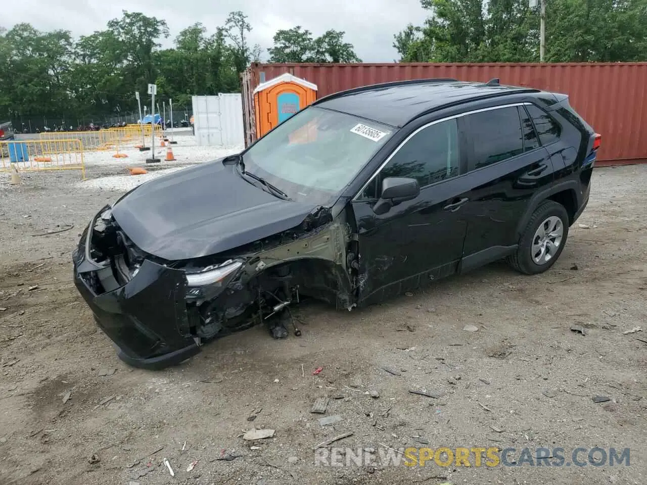 1 fotografías del automóvil dañado 2T3F1RFV8MC161455 TOYOTA RAV4 2021
