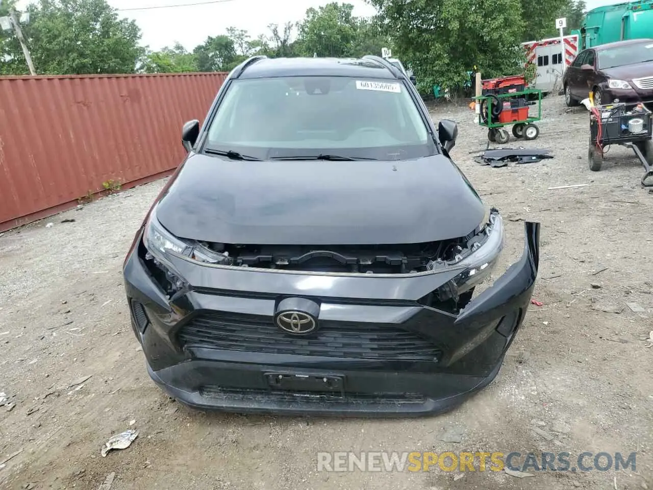 5 fotografías del automóvil dañado 2T3F1RFV8MC161455 TOYOTA RAV4 2021