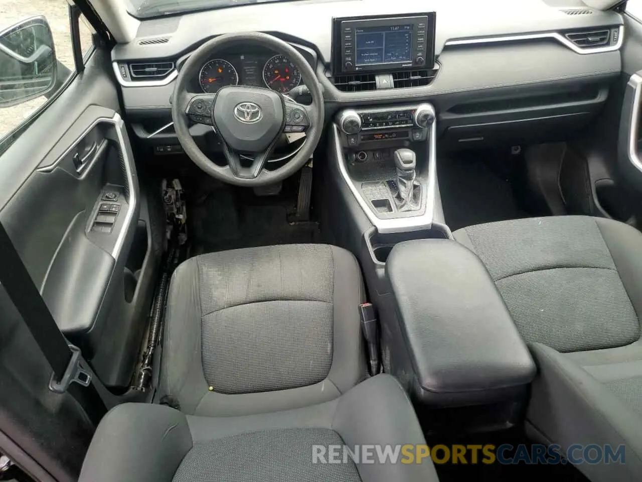 8 fotografías del automóvil dañado 2T3F1RFV8MC161455 TOYOTA RAV4 2021