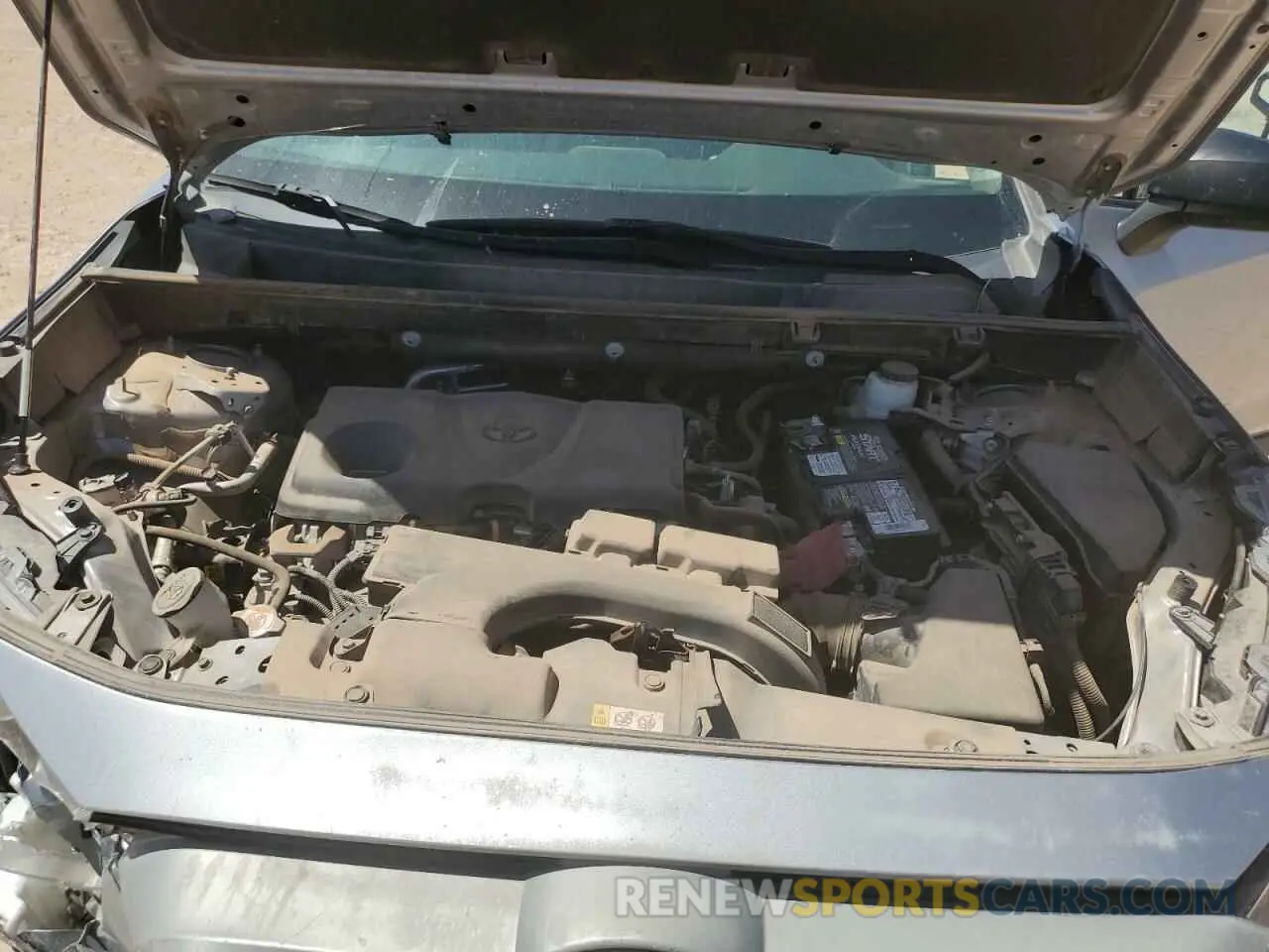 12 fotografías del automóvil dañado 2T3F1RFV8MC181074 TOYOTA RAV4 2021