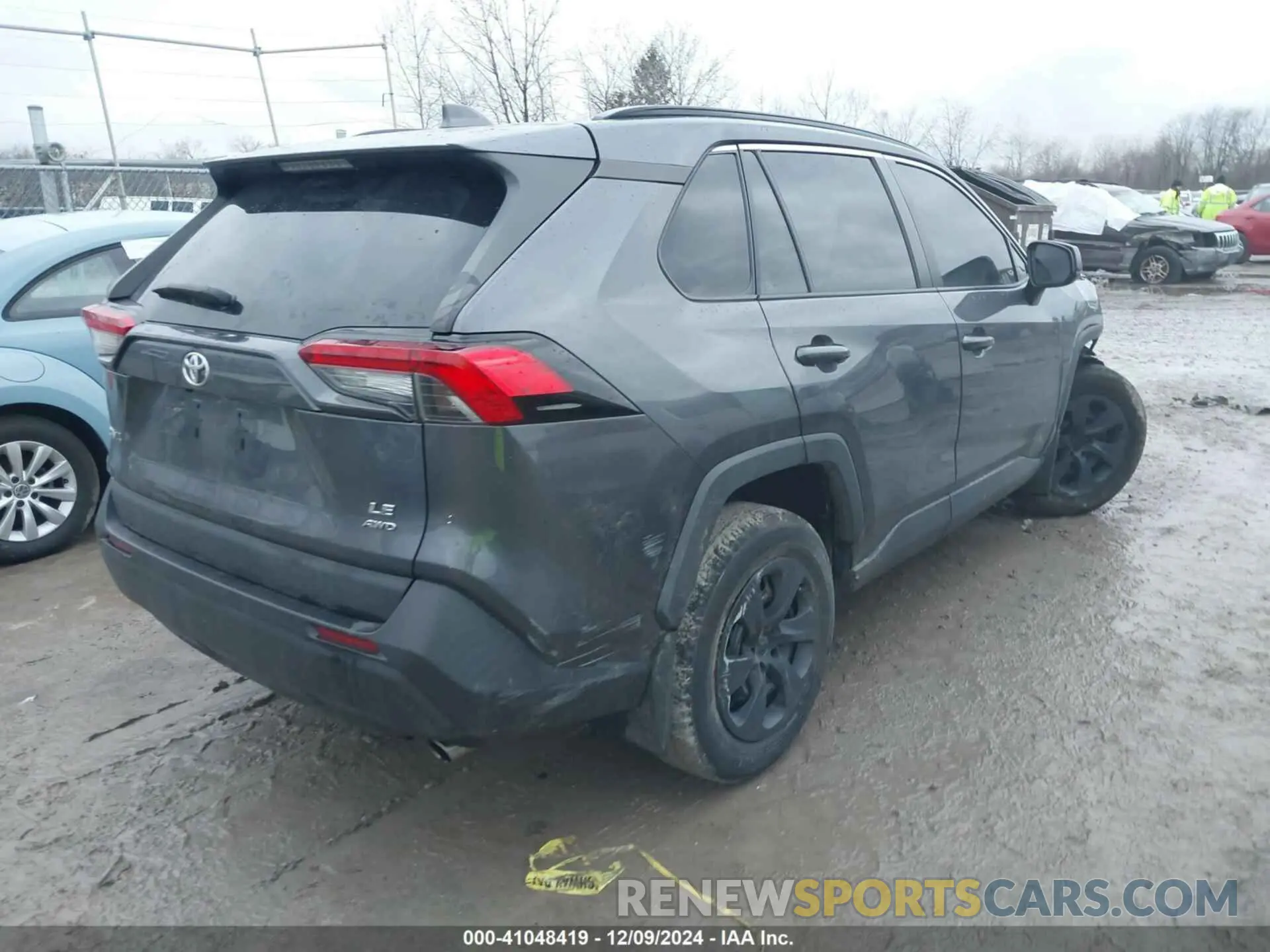 4 fotografías del automóvil dañado 2T3F1RFV8MW149871 TOYOTA RAV4 2021