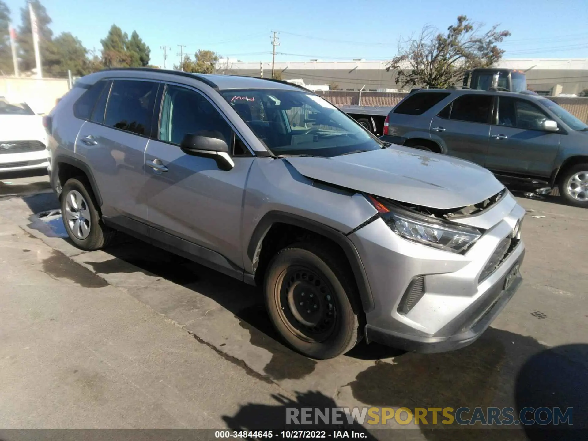 1 fotografías del automóvil dañado 2T3F1RFV8MW192185 TOYOTA RAV4 2021