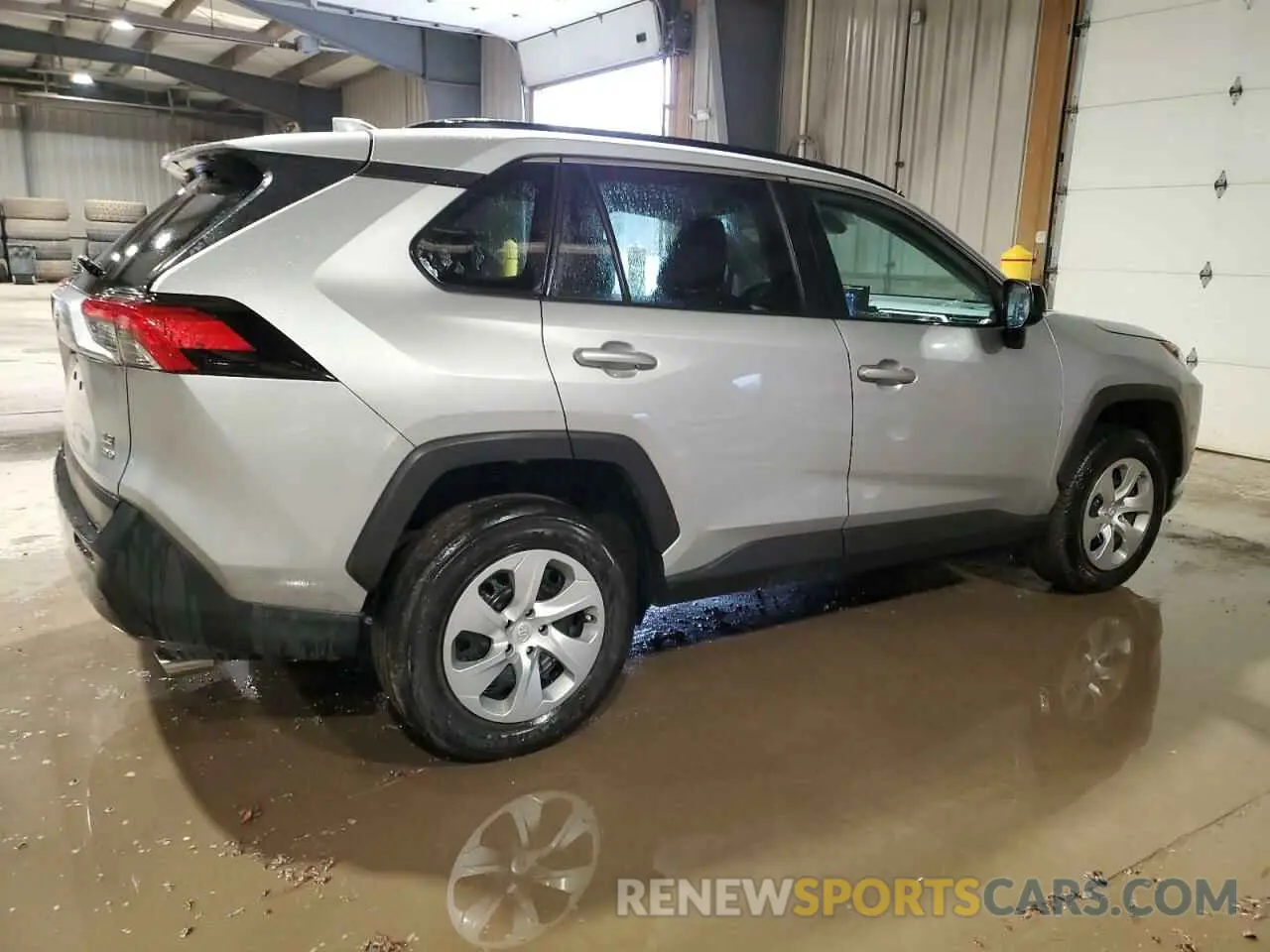 3 fotografías del automóvil dañado 2T3F1RFV8MW193322 TOYOTA RAV4 2021