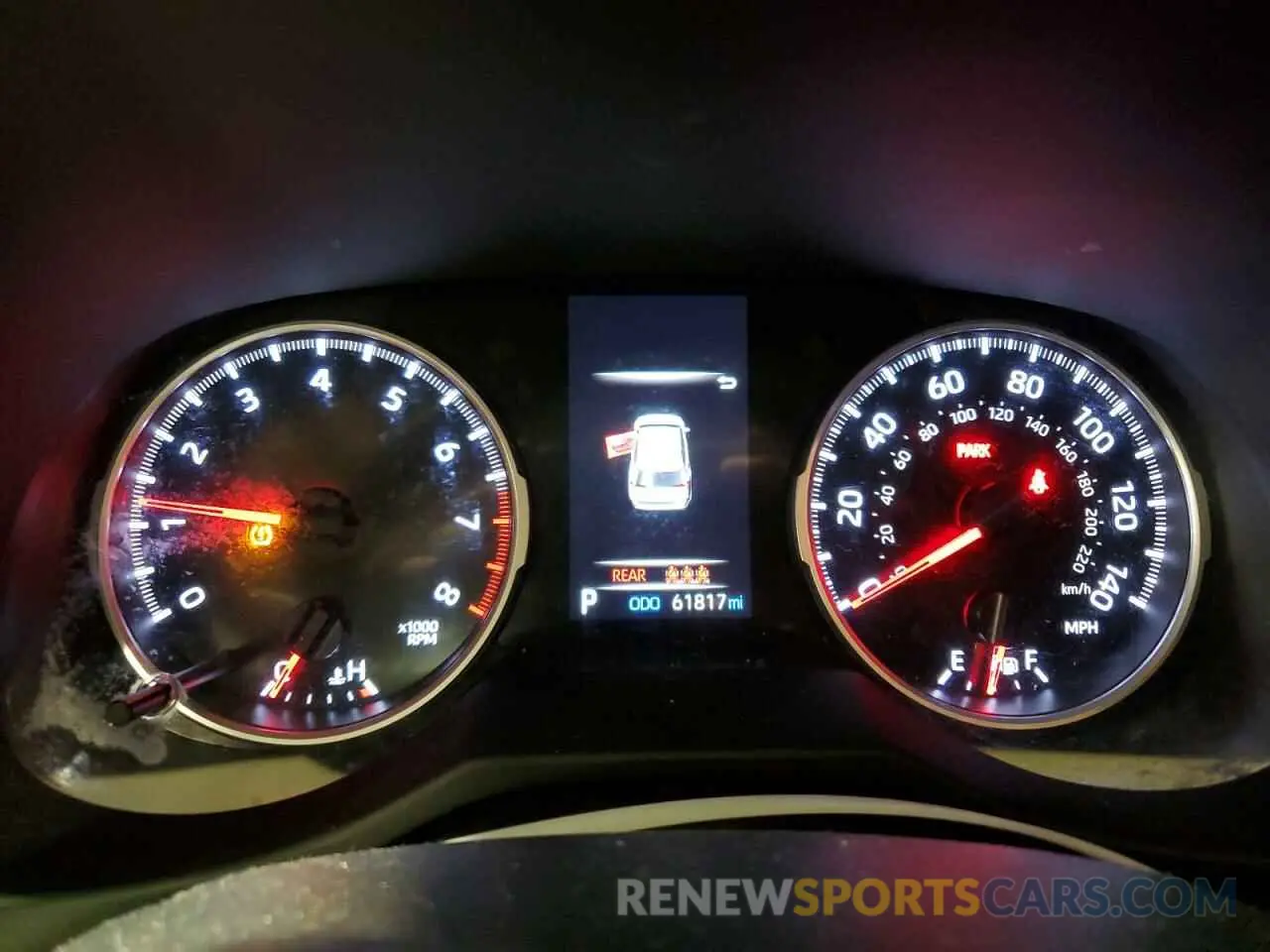 9 fotografías del automóvil dañado 2T3F1RFV8MW193322 TOYOTA RAV4 2021