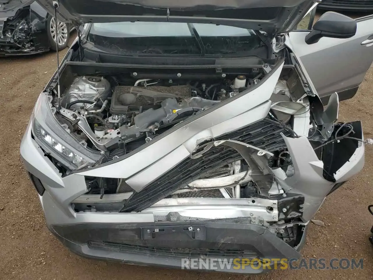13 fotografías del automóvil dañado 2T3F1RFV8MW193370 TOYOTA RAV4 2021