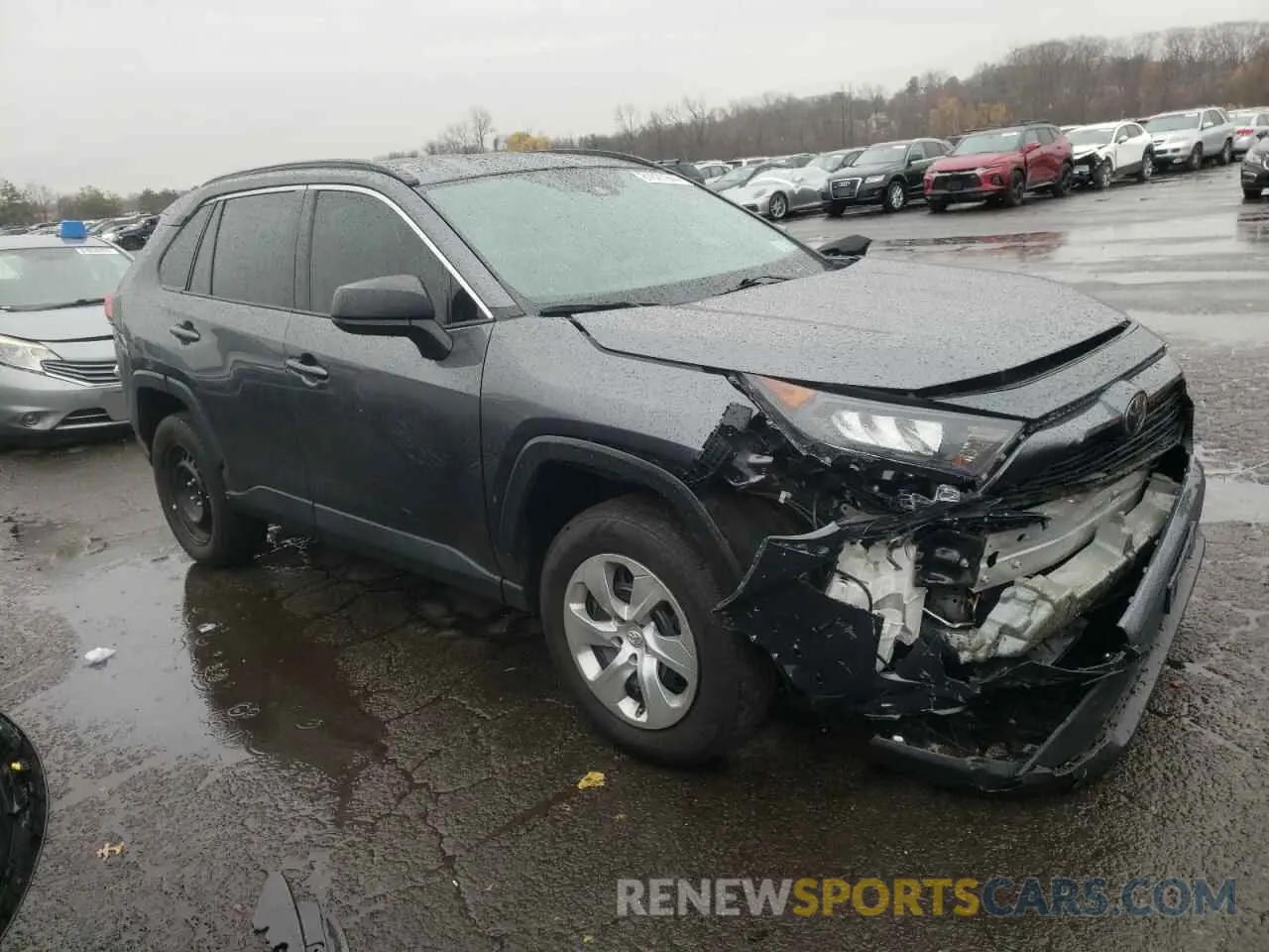 4 fotografías del automóvil dañado 2T3F1RFV9MC157334 TOYOTA RAV4 2021