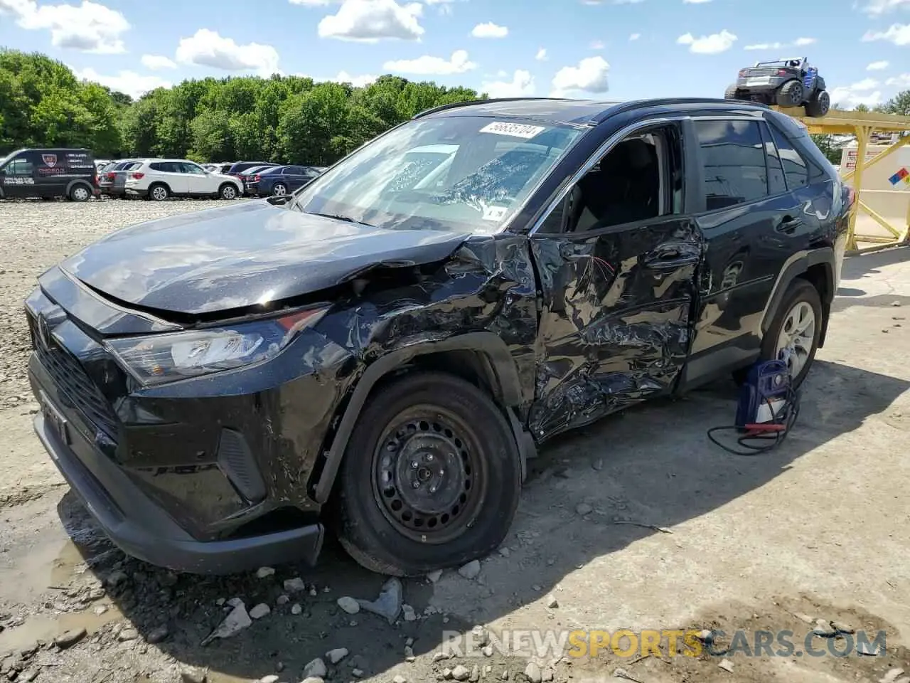 1 fotografías del automóvil dañado 2T3F1RFV9MC163635 TOYOTA RAV4 2021