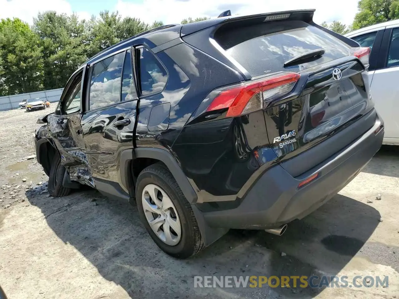 2 fotografías del automóvil dañado 2T3F1RFV9MC163635 TOYOTA RAV4 2021