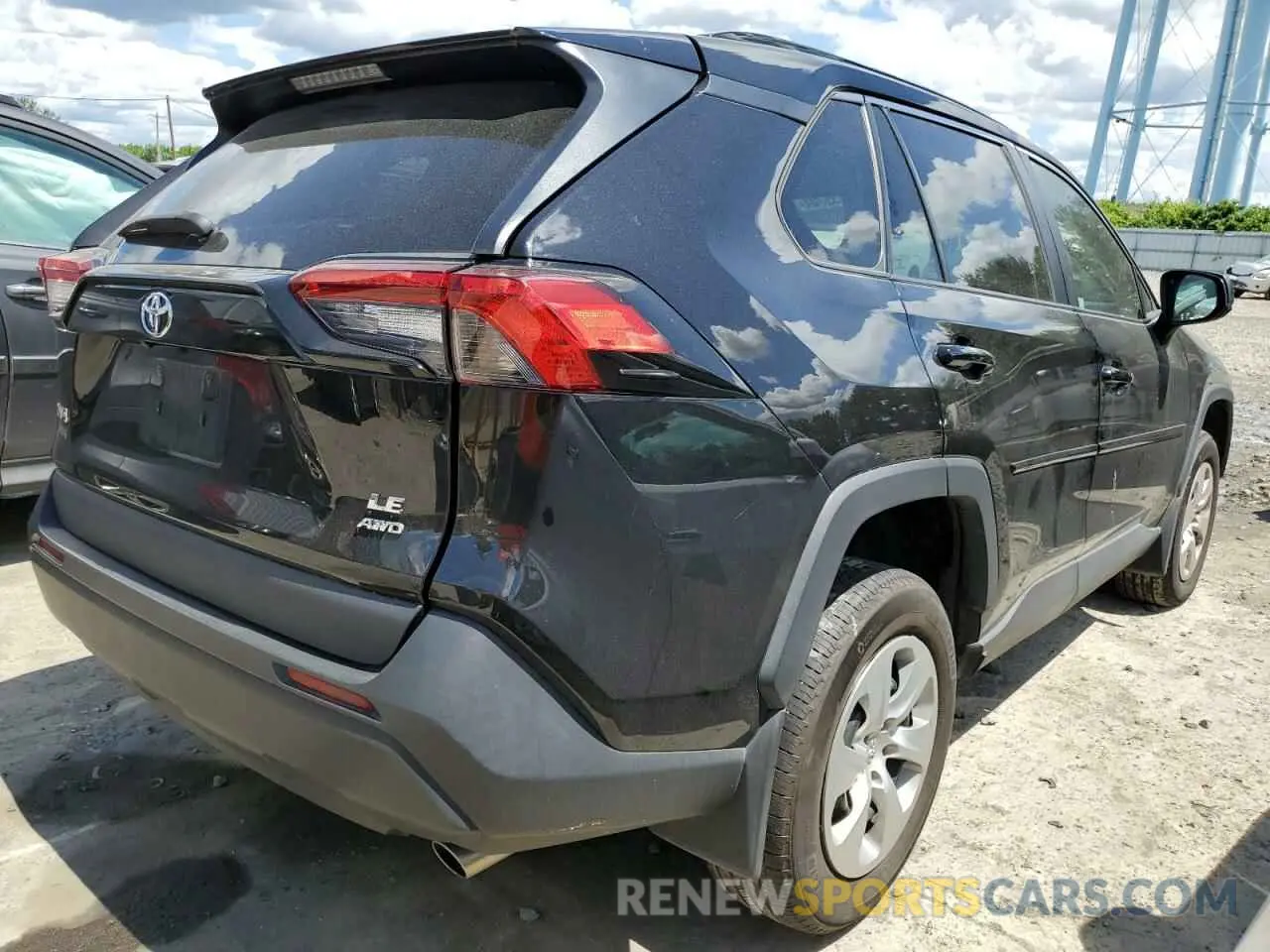 3 fotografías del automóvil dañado 2T3F1RFV9MC163635 TOYOTA RAV4 2021