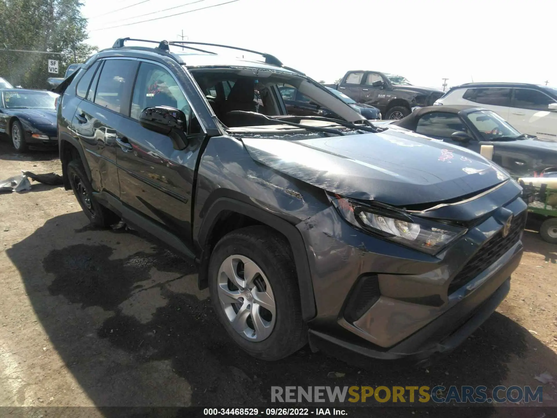 1 fotografías del automóvil dañado 2T3F1RFV9MC211005 TOYOTA RAV4 2021
