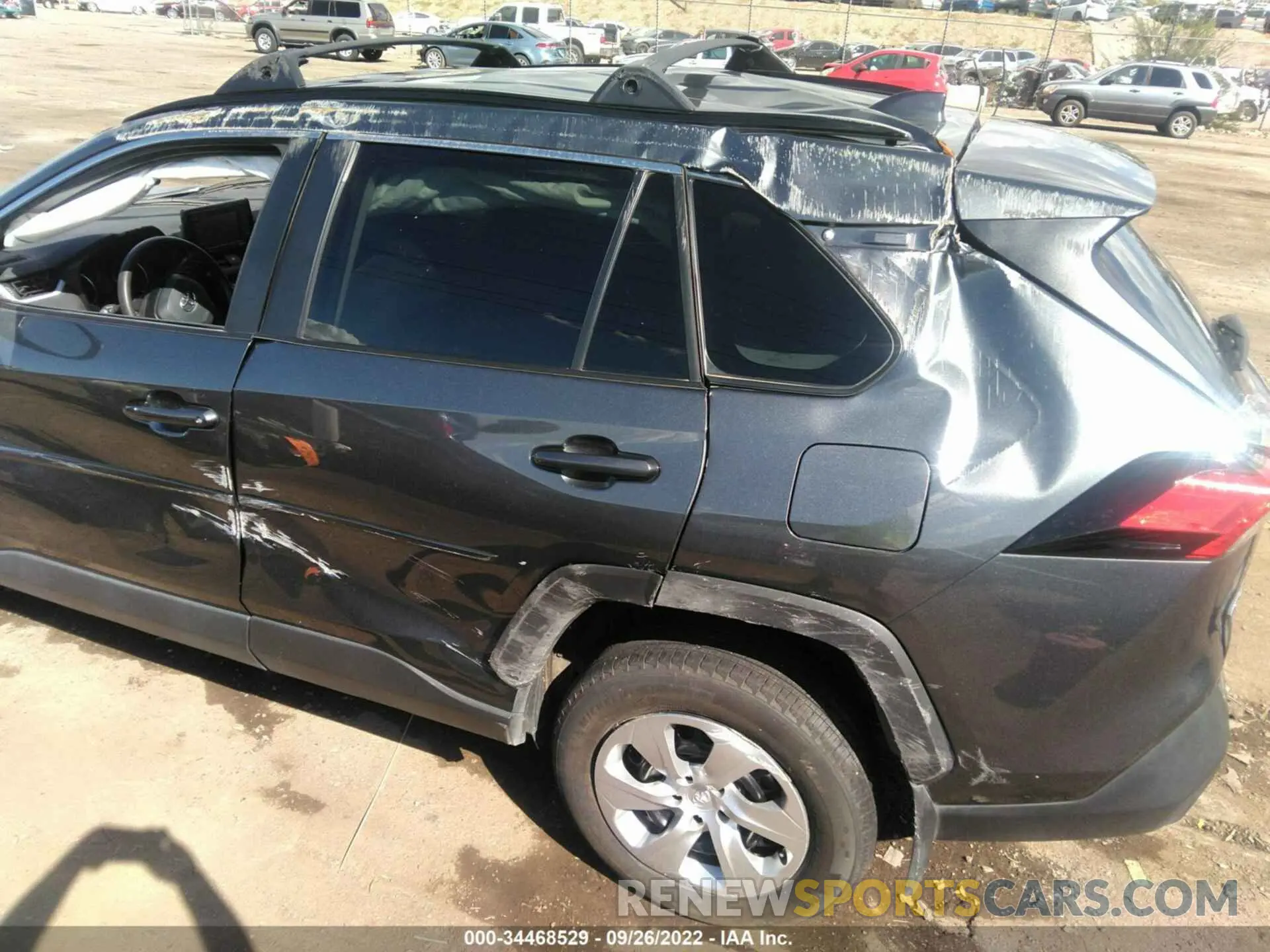 6 fotografías del automóvil dañado 2T3F1RFV9MC211005 TOYOTA RAV4 2021
