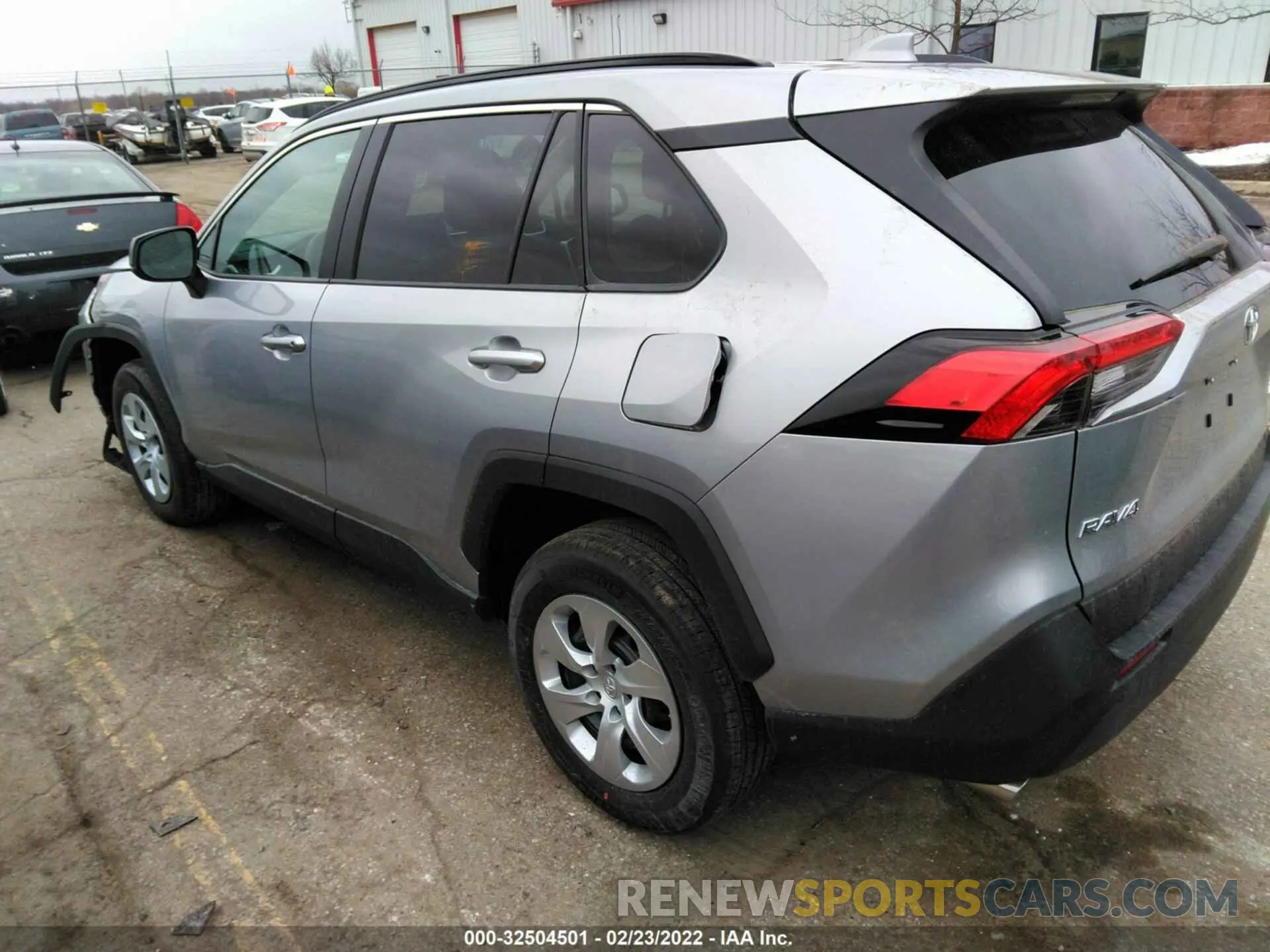 3 fotografías del automóvil dañado 2T3F1RFV9MC251309 TOYOTA RAV4 2021