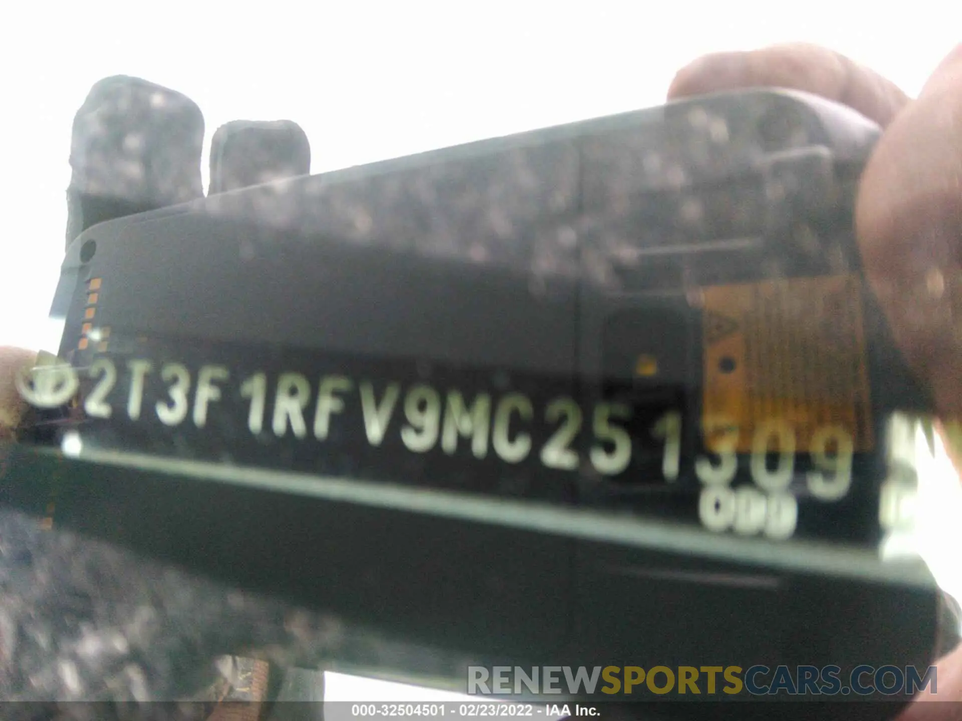 9 fotografías del automóvil dañado 2T3F1RFV9MC251309 TOYOTA RAV4 2021