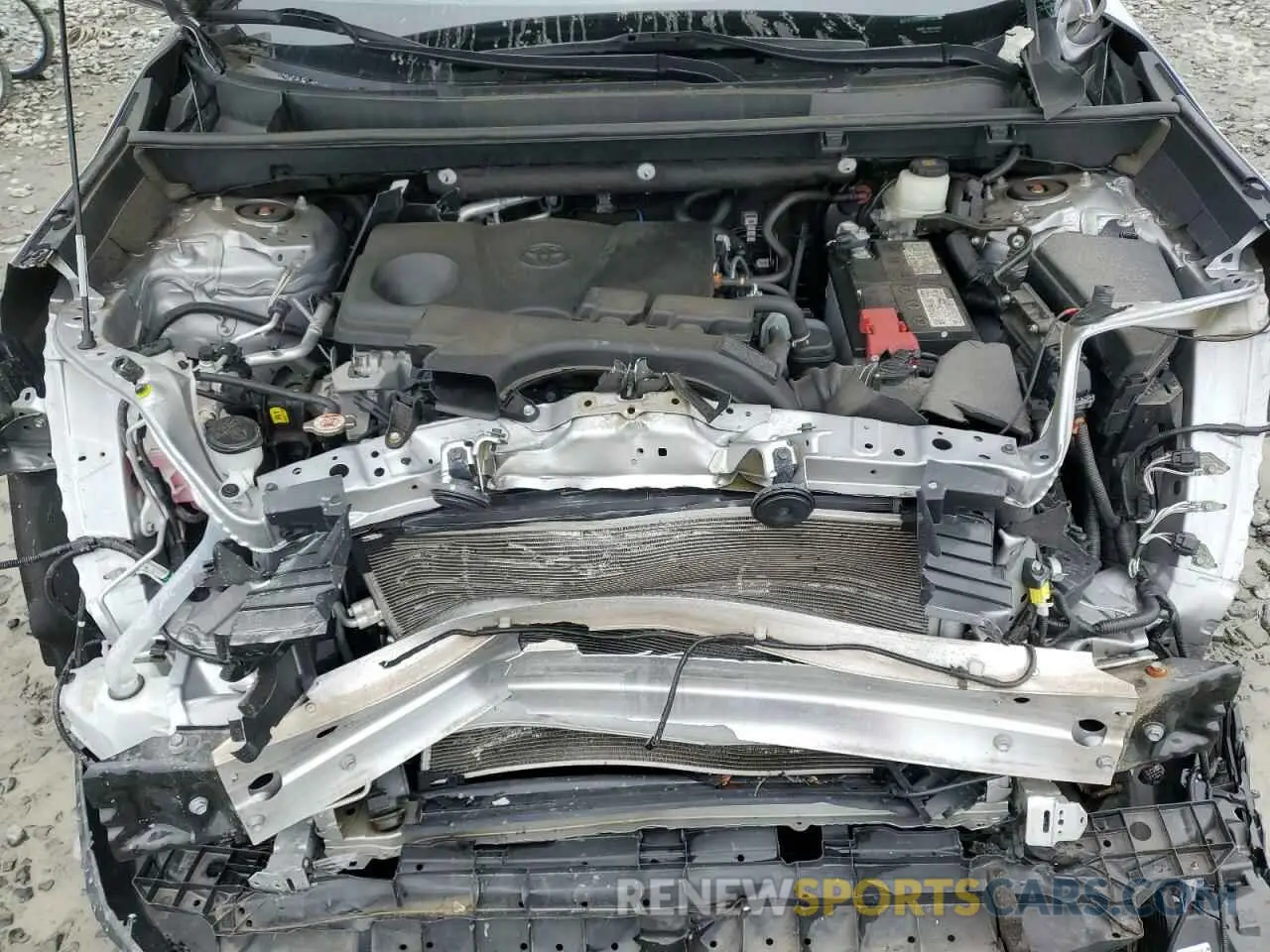 12 fotografías del automóvil dañado 2T3F1RFV9MW148485 TOYOTA RAV4 2021