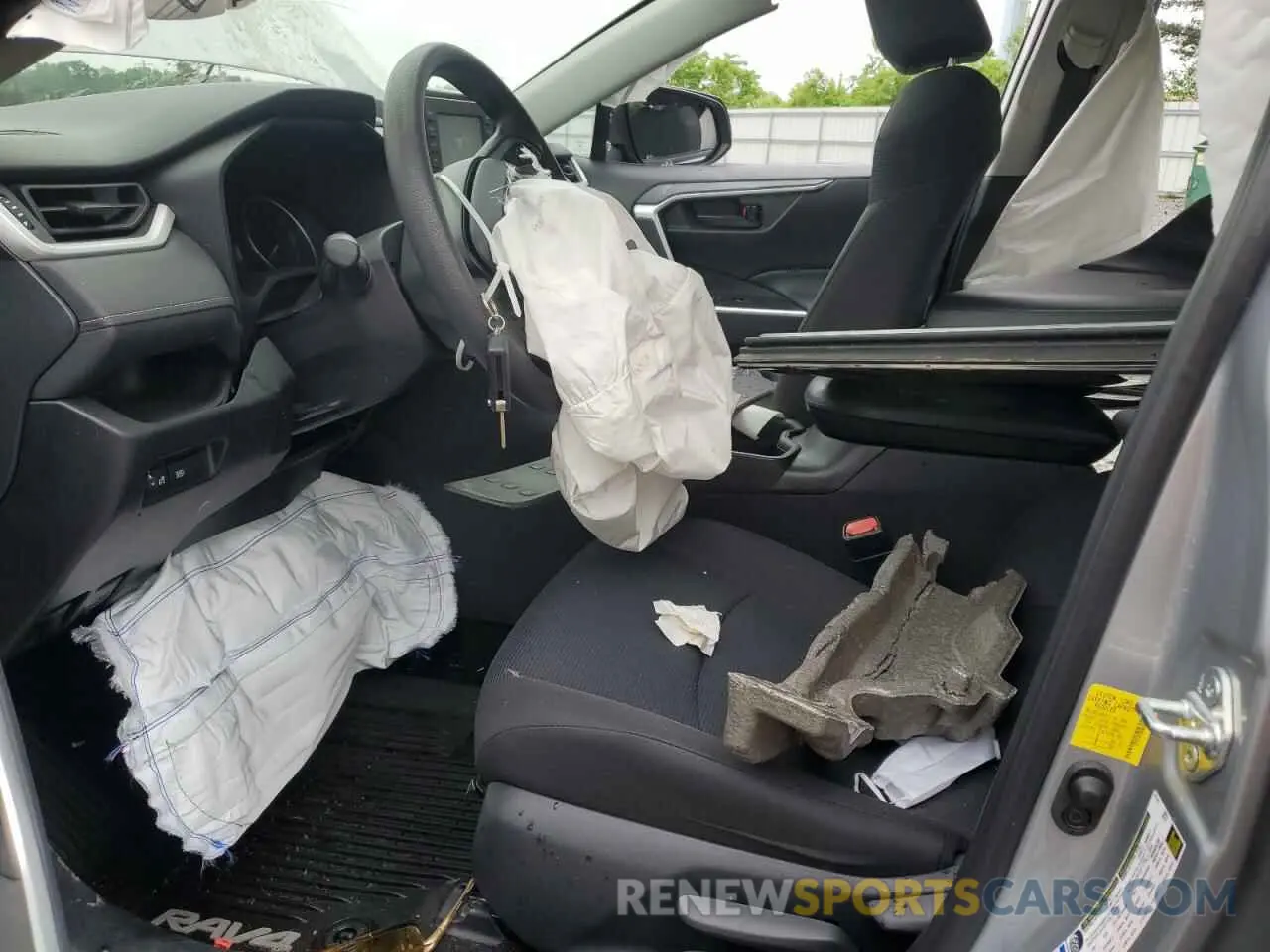 7 fotografías del automóvil dañado 2T3F1RFV9MW148485 TOYOTA RAV4 2021