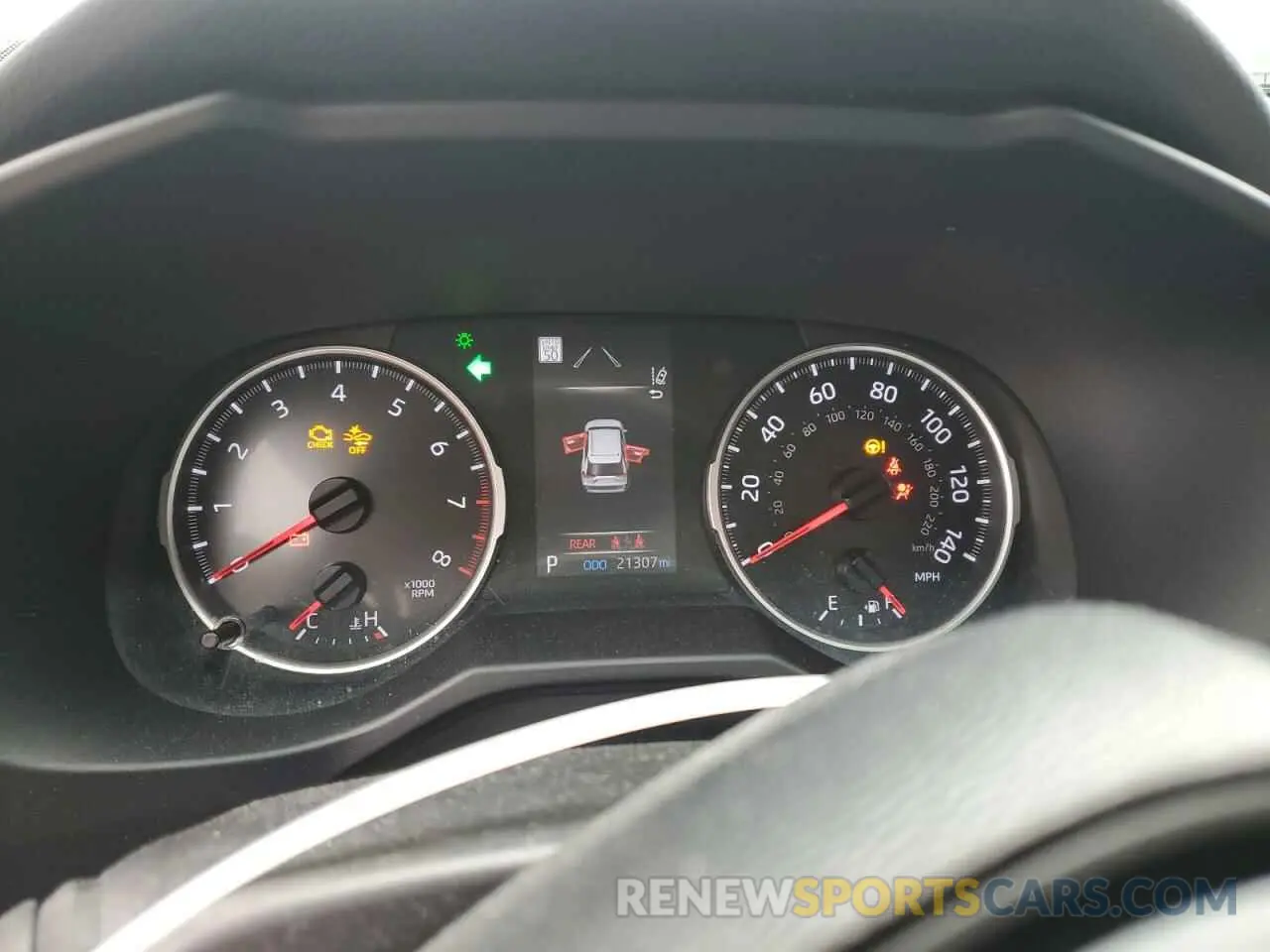 9 fotografías del automóvil dañado 2T3F1RFV9MW148485 TOYOTA RAV4 2021
