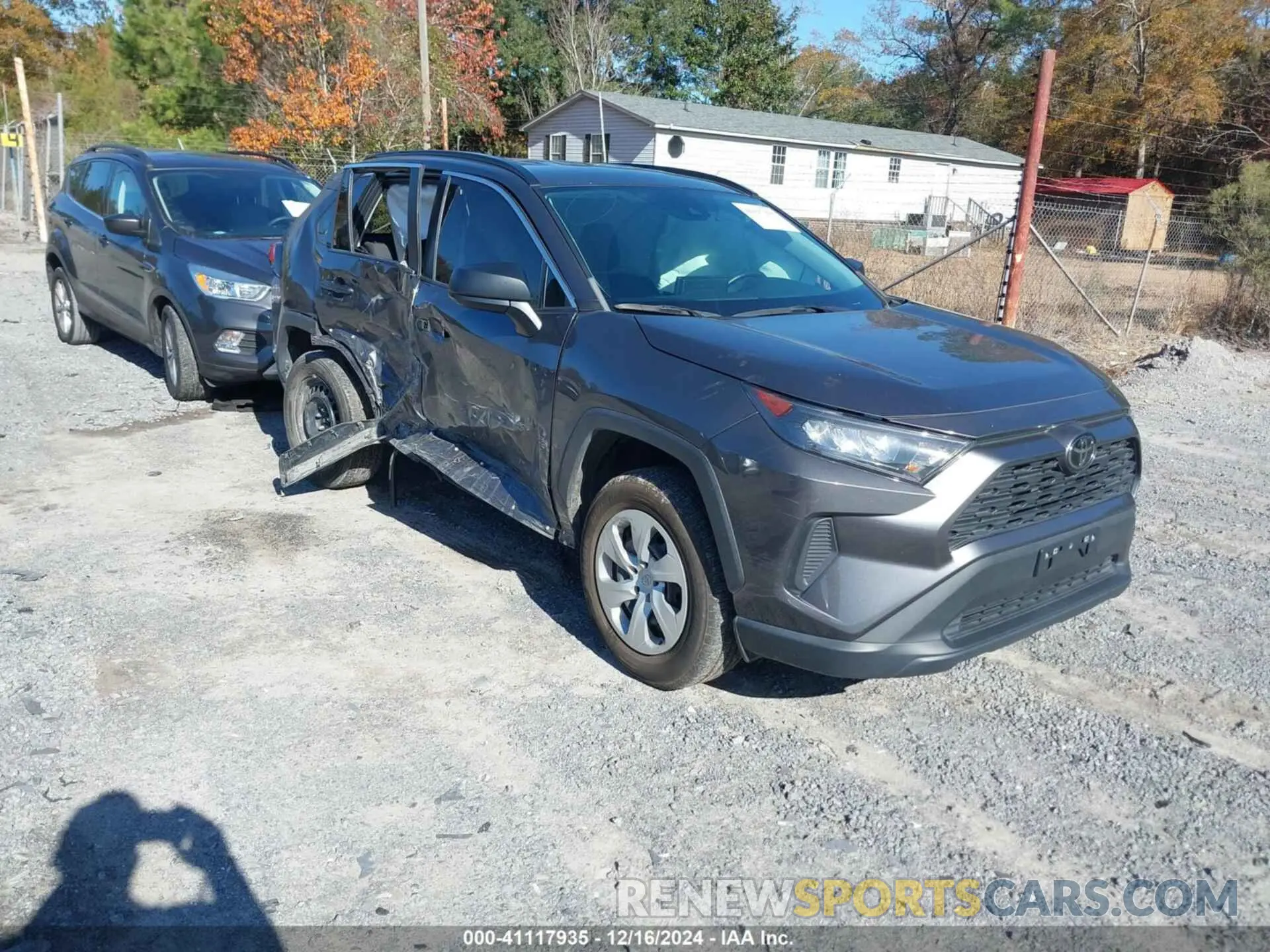 1 fotografías del automóvil dañado 2T3F1RFV9MW191613 TOYOTA RAV4 2021