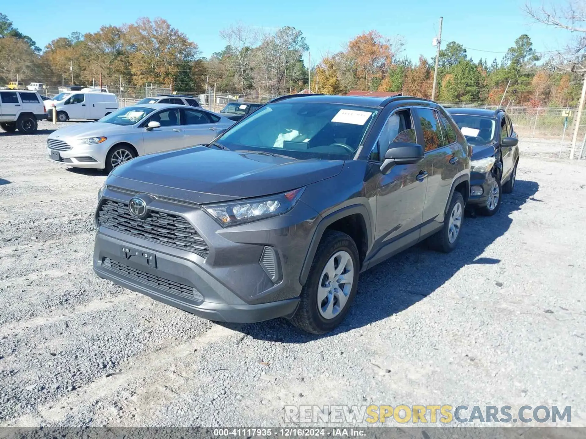 2 fotografías del automóvil dañado 2T3F1RFV9MW191613 TOYOTA RAV4 2021