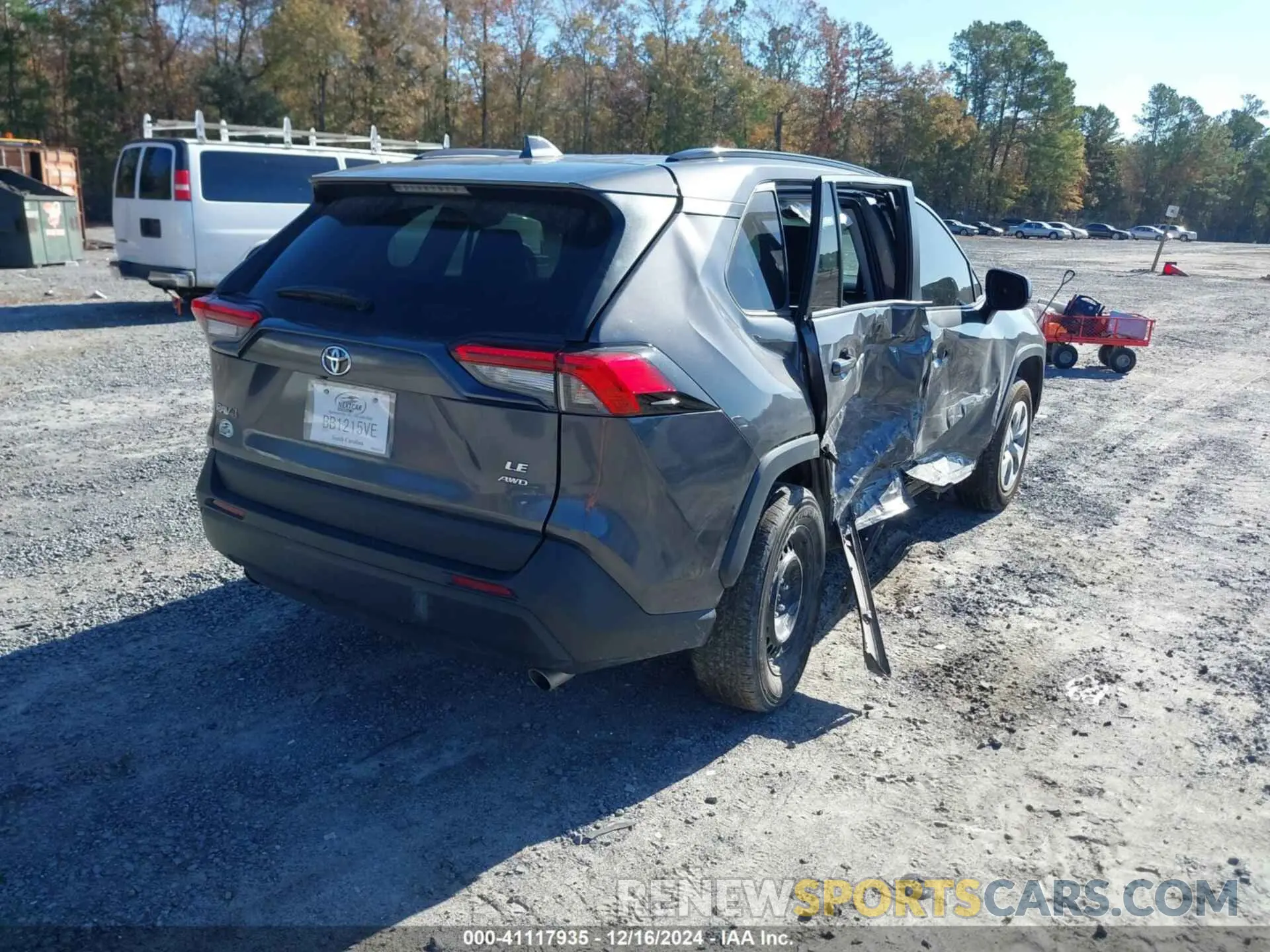 4 fotografías del automóvil dañado 2T3F1RFV9MW191613 TOYOTA RAV4 2021