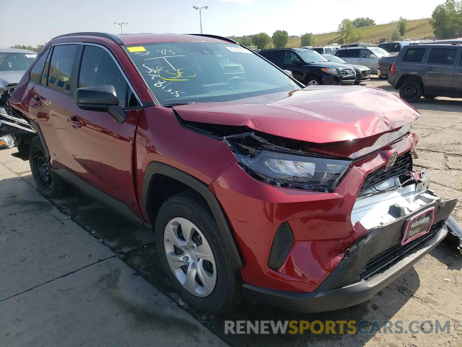 1 fotografías del automóvil dañado 2T3F1RFV9MW220964 TOYOTA RAV4 2021
