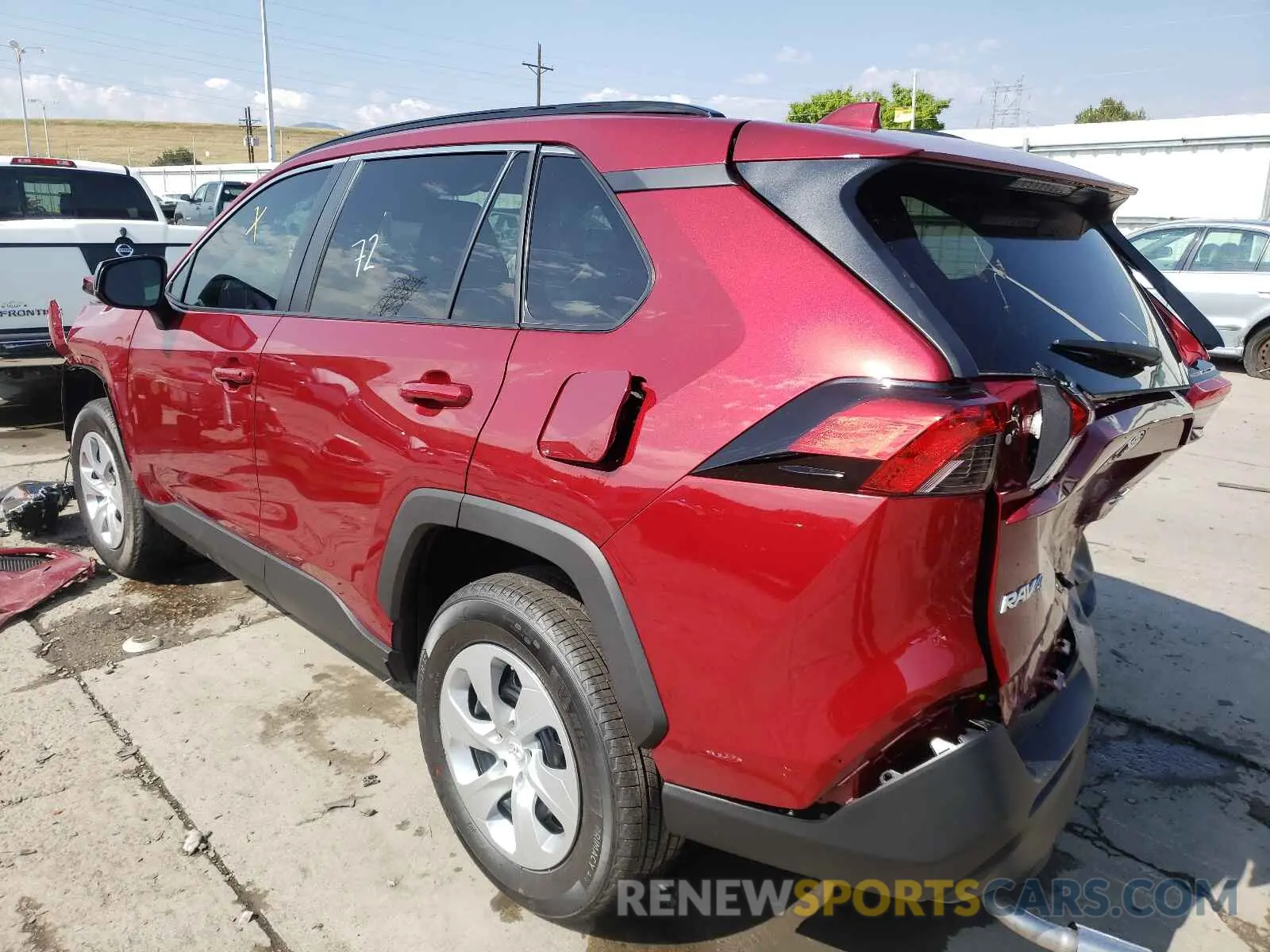 3 fotografías del automóvil dañado 2T3F1RFV9MW220964 TOYOTA RAV4 2021