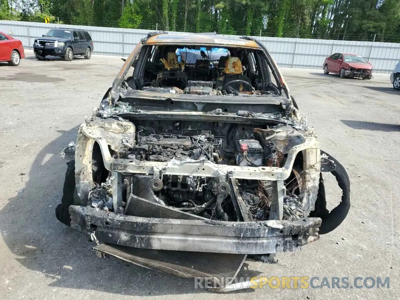 5 fotografías del automóvil dañado 2T3F1RFVXMC156774 TOYOTA RAV4 2021