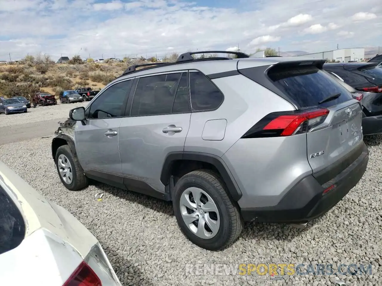 2 fotografías del automóvil dañado 2T3F1RFVXMC166625 TOYOTA RAV4 2021