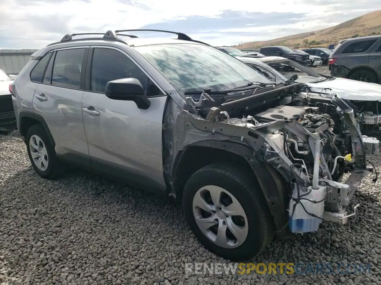 4 fotografías del automóvil dañado 2T3F1RFVXMC166625 TOYOTA RAV4 2021