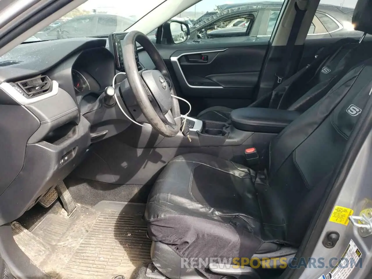 7 fotografías del automóvil dañado 2T3F1RFVXMC166625 TOYOTA RAV4 2021