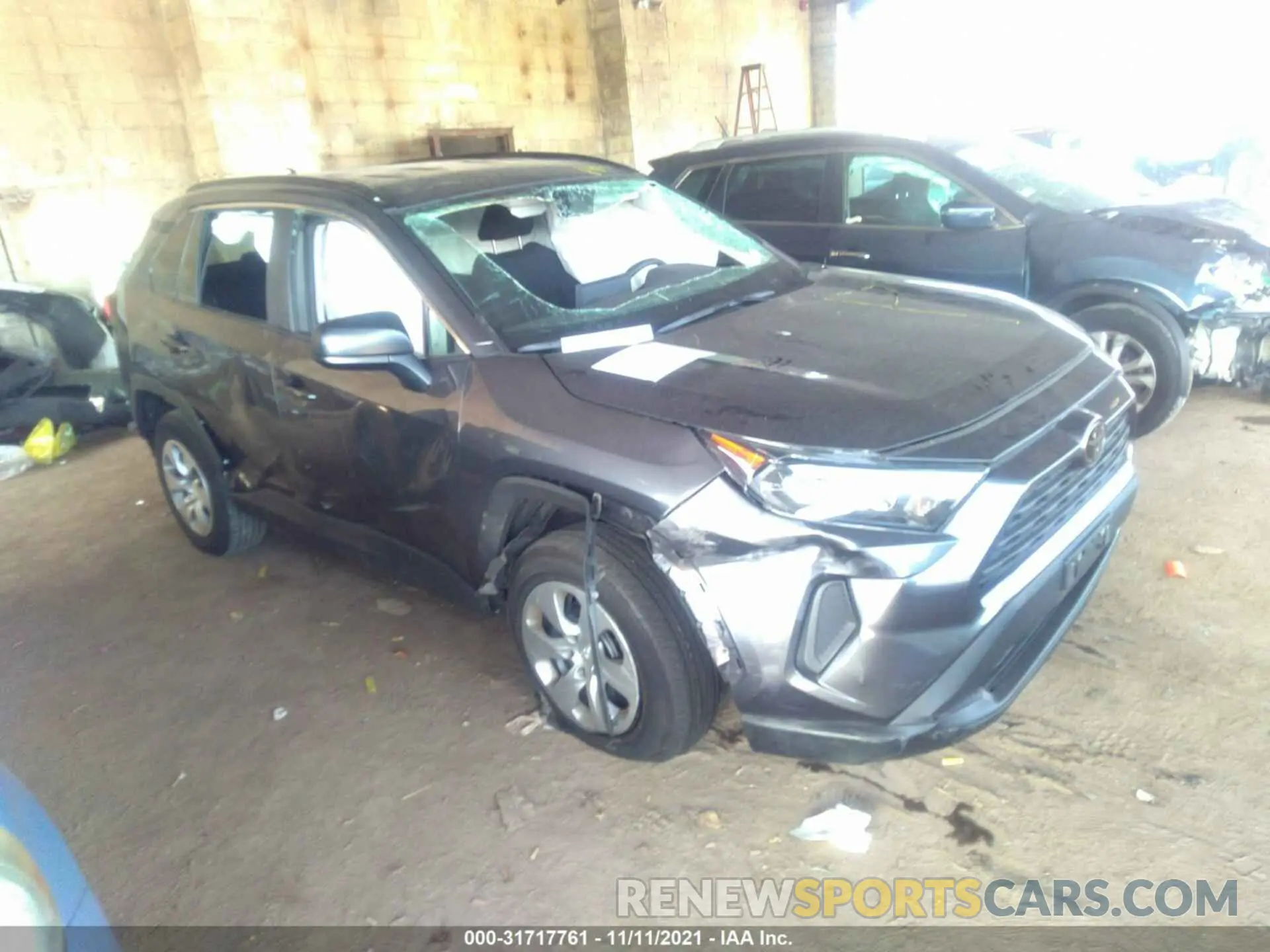 1 fotografías del automóvil dañado 2T3F1RFVXMC187880 TOYOTA RAV4 2021