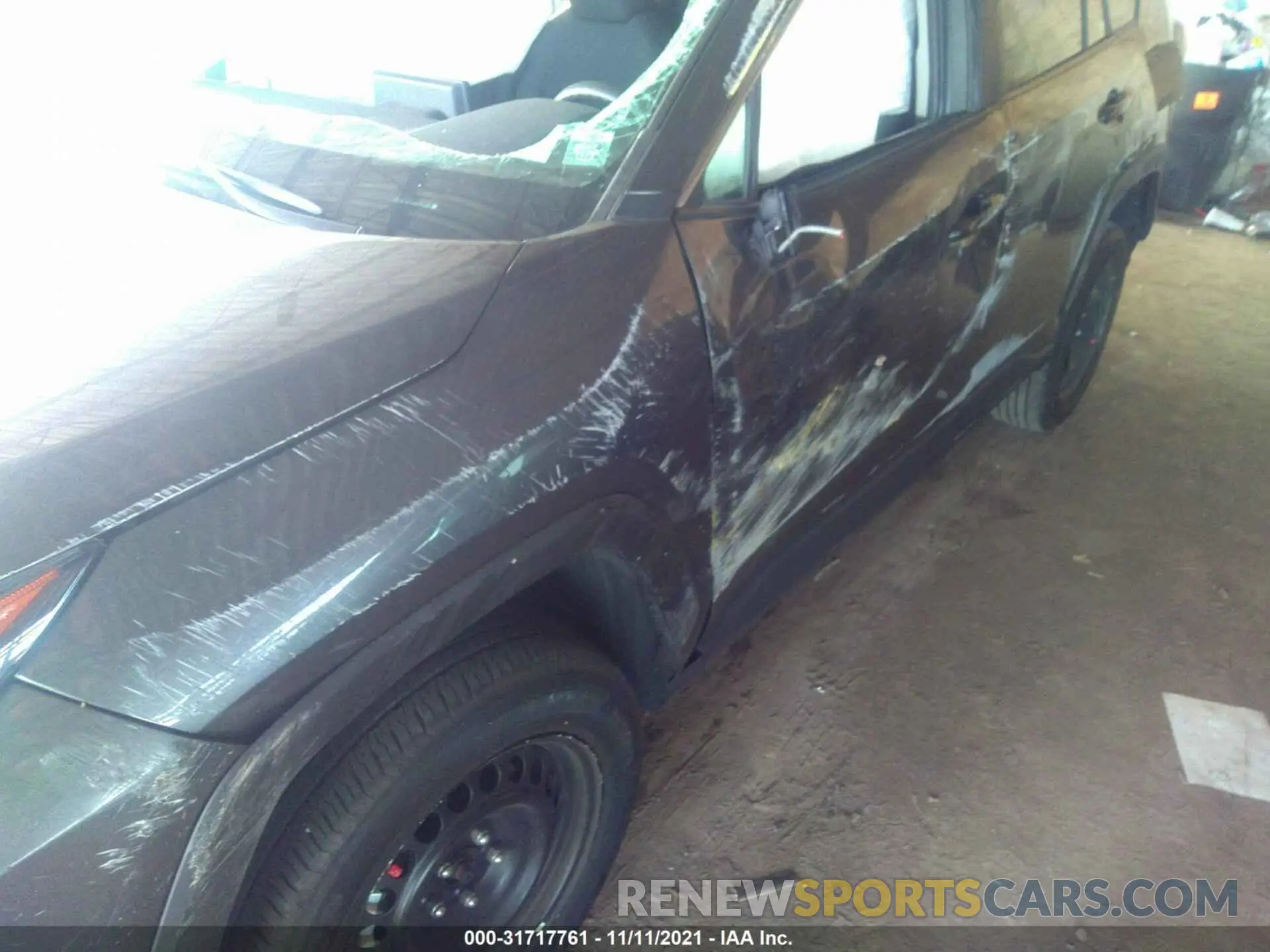 6 fotografías del automóvil dañado 2T3F1RFVXMC187880 TOYOTA RAV4 2021