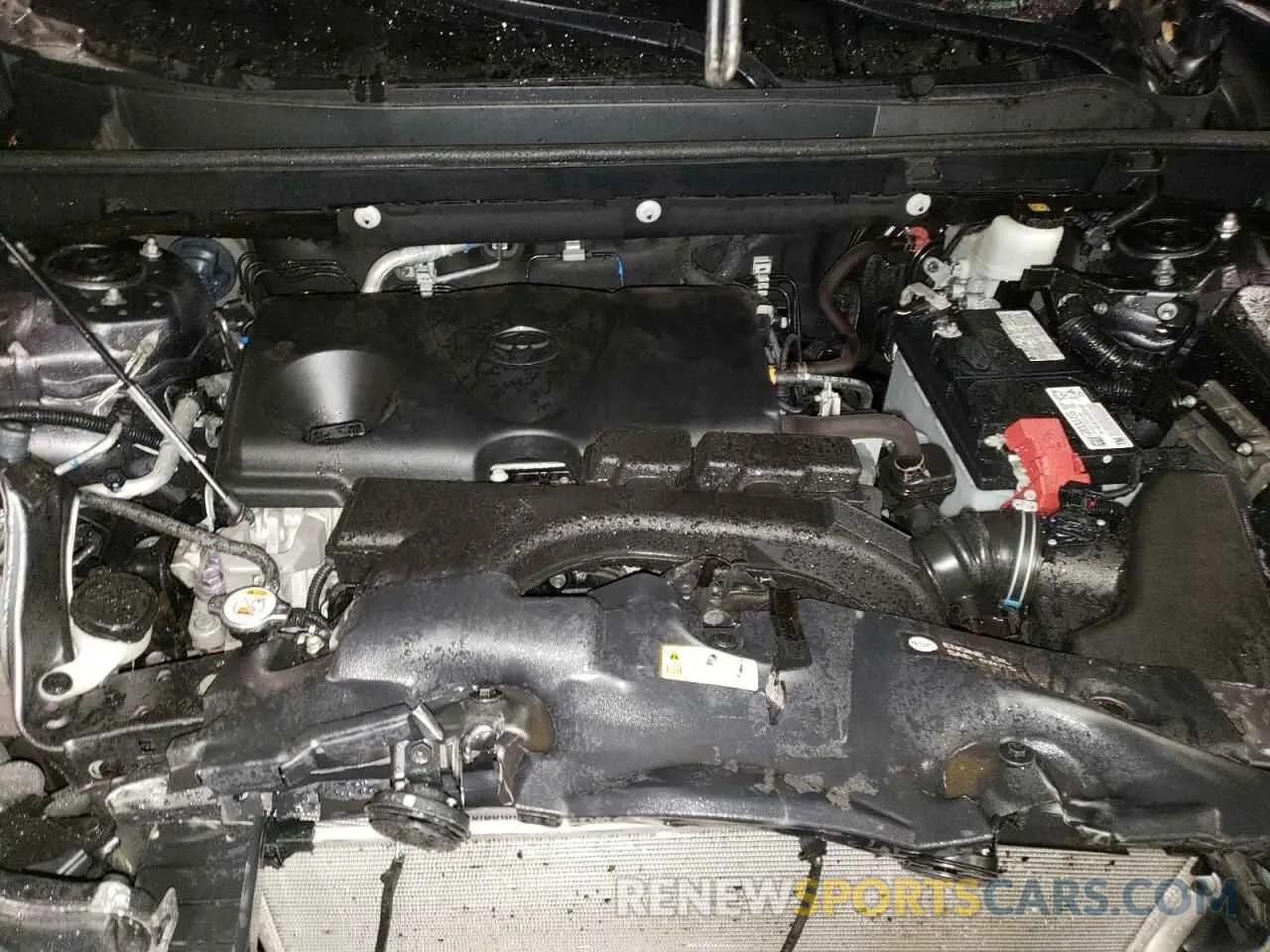 12 fotografías del automóvil dañado 2T3F1RFVXMC211160 TOYOTA RAV4 2021