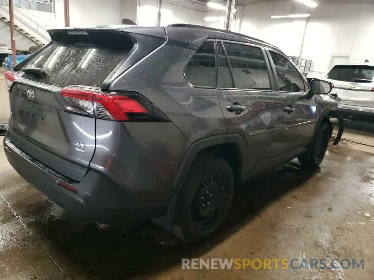 3 fotografías del automóvil dañado 2T3F1RFVXMC211160 TOYOTA RAV4 2021