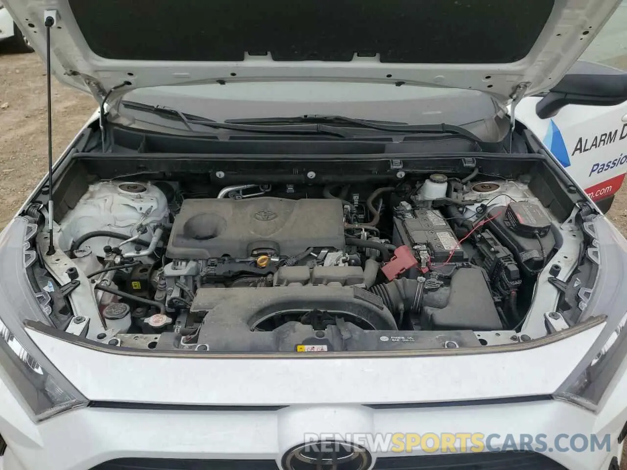 12 fotografías del automóvil dañado 2T3F1RFVXMC223647 TOYOTA RAV4 2021