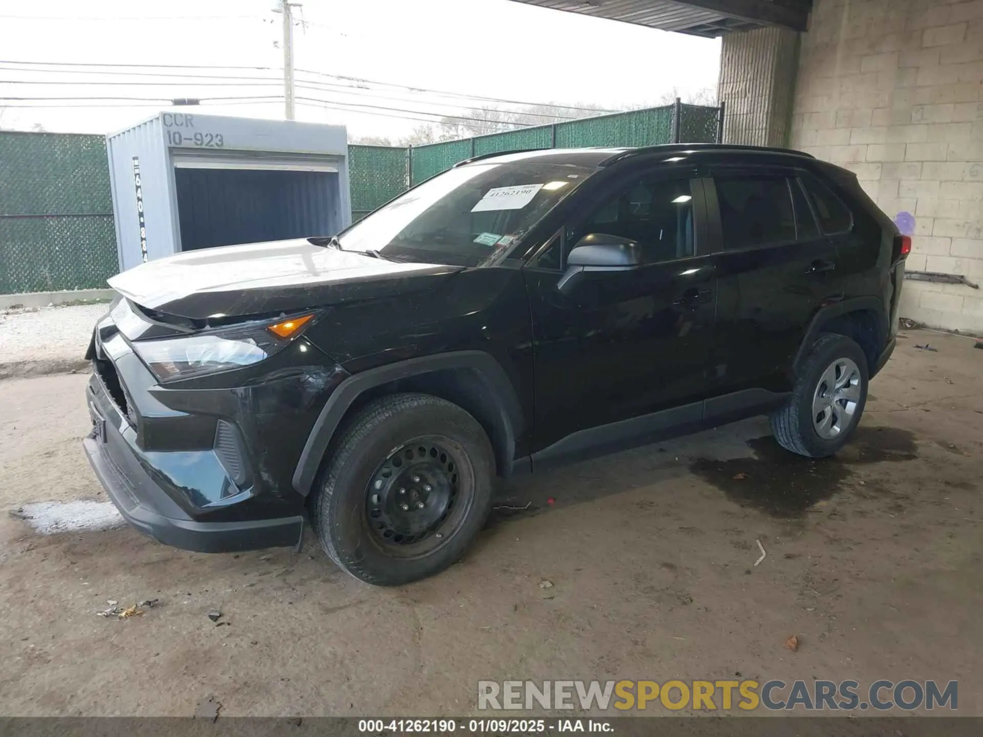 2 fotografías del automóvil dañado 2T3F1RFVXMC241081 TOYOTA RAV4 2021