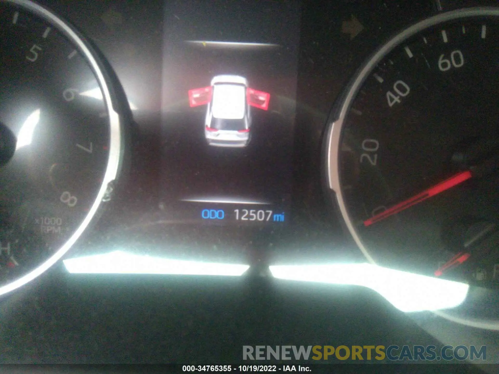 7 fotografías del automóvil dañado 2T3F1RFVXMW237949 TOYOTA RAV4 2021