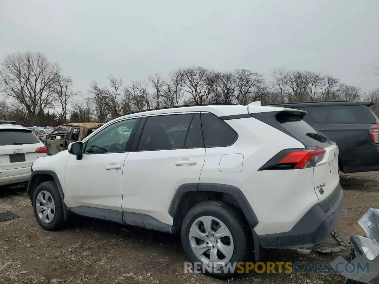 2 fotografías del automóvil dañado 2T3G1RFV0MC224990 TOYOTA RAV4 2021