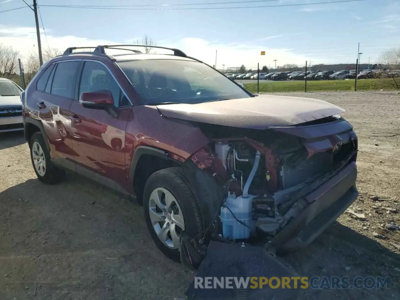 1 fotografías del automóvil dañado 2T3G1RFV0MW242114 TOYOTA RAV4 2021