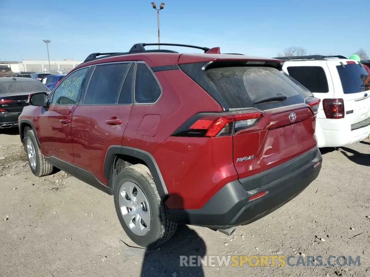 3 fotografías del automóvil dañado 2T3G1RFV0MW242114 TOYOTA RAV4 2021