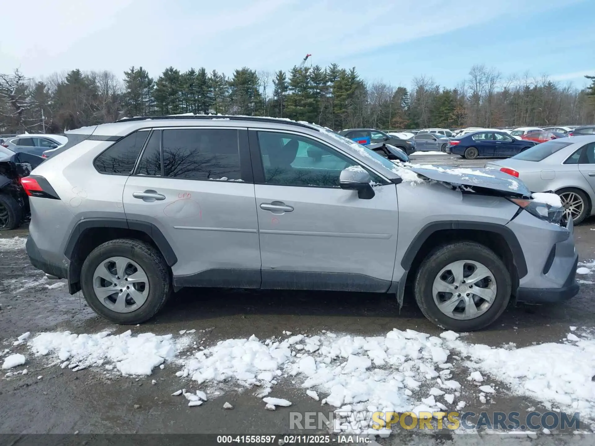13 fotografías del automóvil dañado 2T3G1RFV1MC194821 TOYOTA RAV4 2021