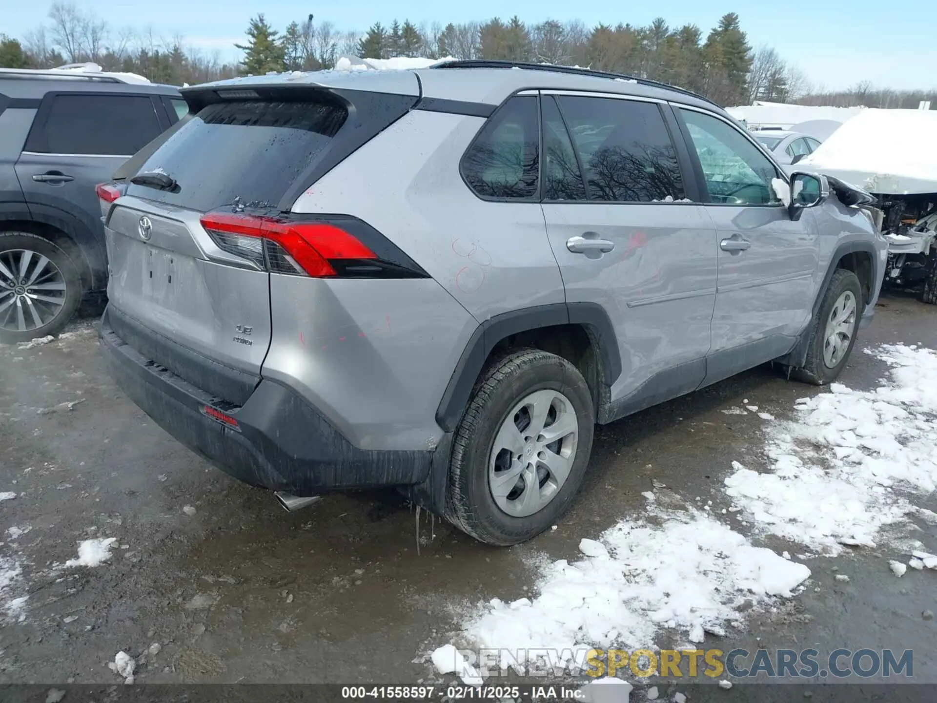 4 fotografías del automóvil dañado 2T3G1RFV1MC194821 TOYOTA RAV4 2021