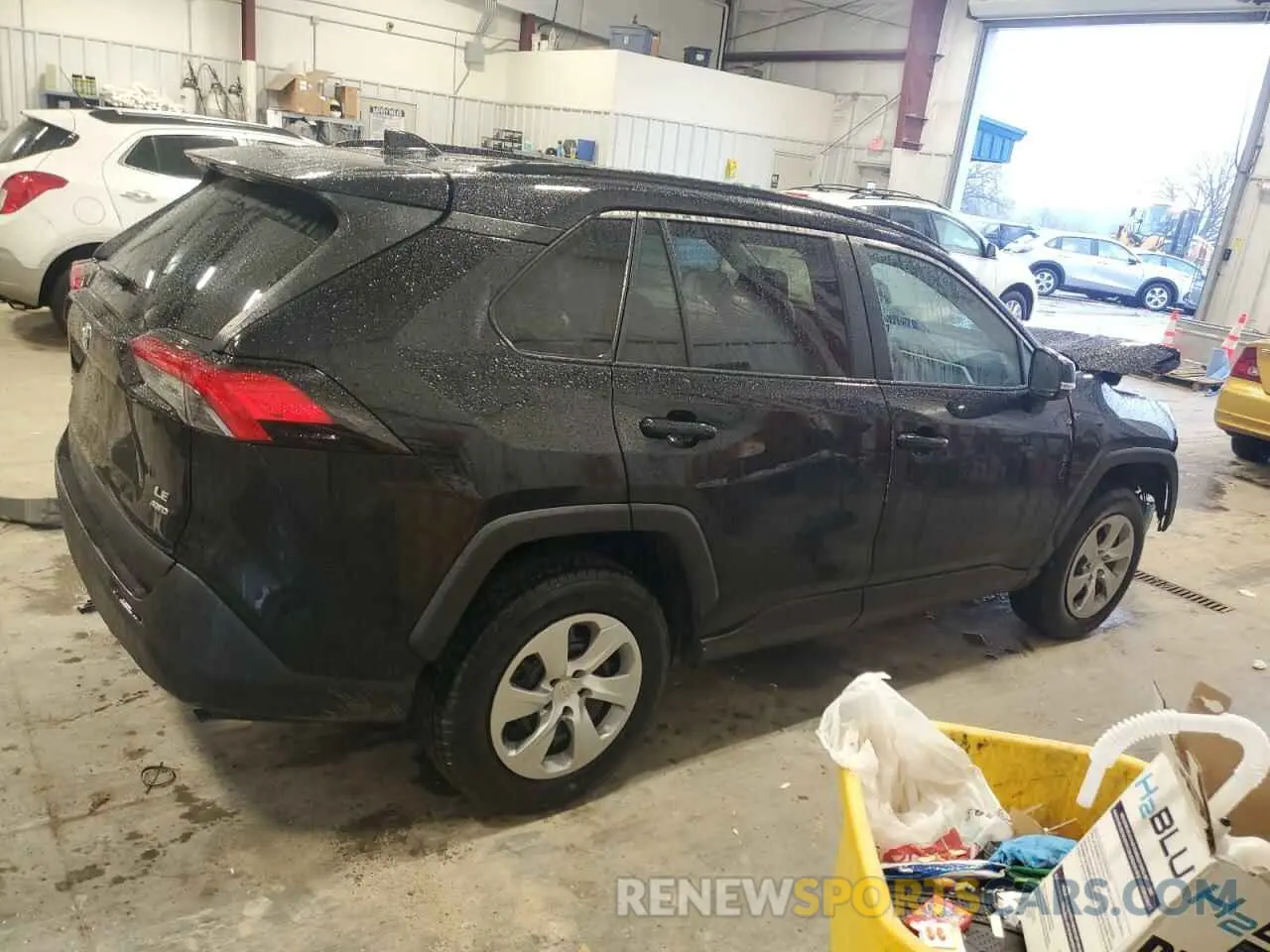3 fotografías del automóvil dañado 2T3G1RFV2MC219452 TOYOTA RAV4 2021