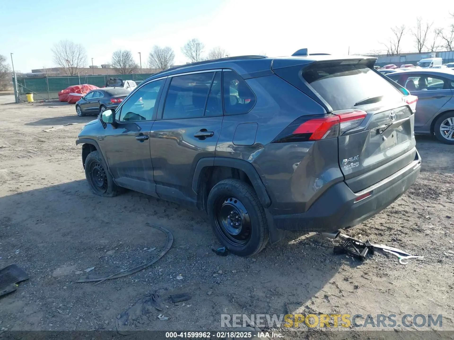 3 fotografías del automóvil dañado 2T3G1RFV3MC168172 TOYOTA RAV4 2021