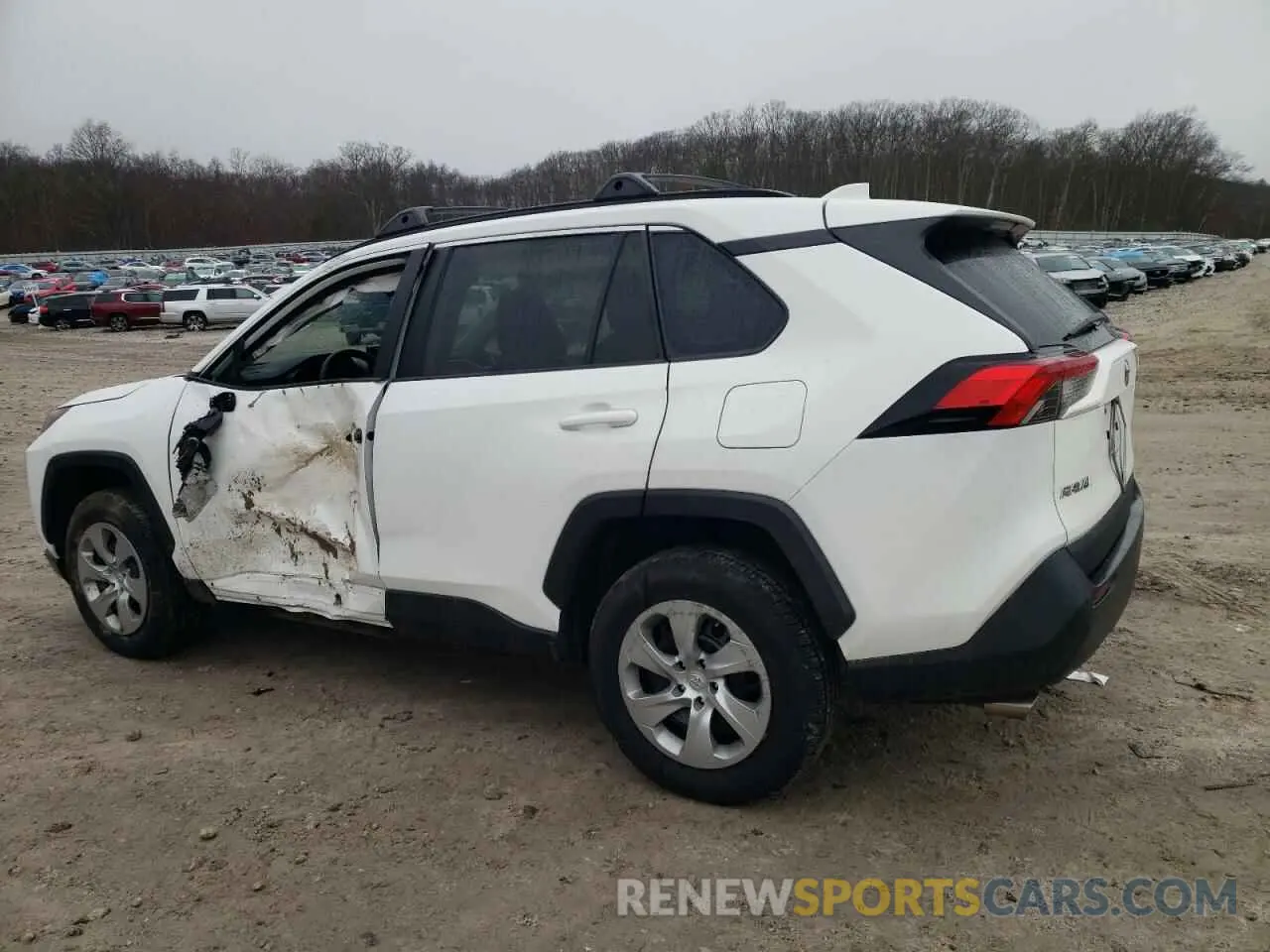 2 fotografías del automóvil dañado 2T3G1RFV3MW240020 TOYOTA RAV4 2021