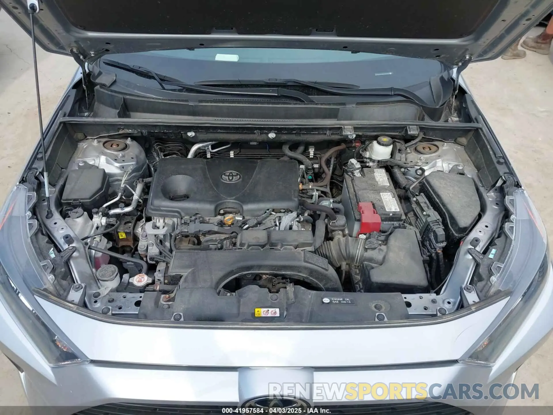 10 fotografías del automóvil dañado 2T3G1RFV4MC162946 TOYOTA RAV4 2021