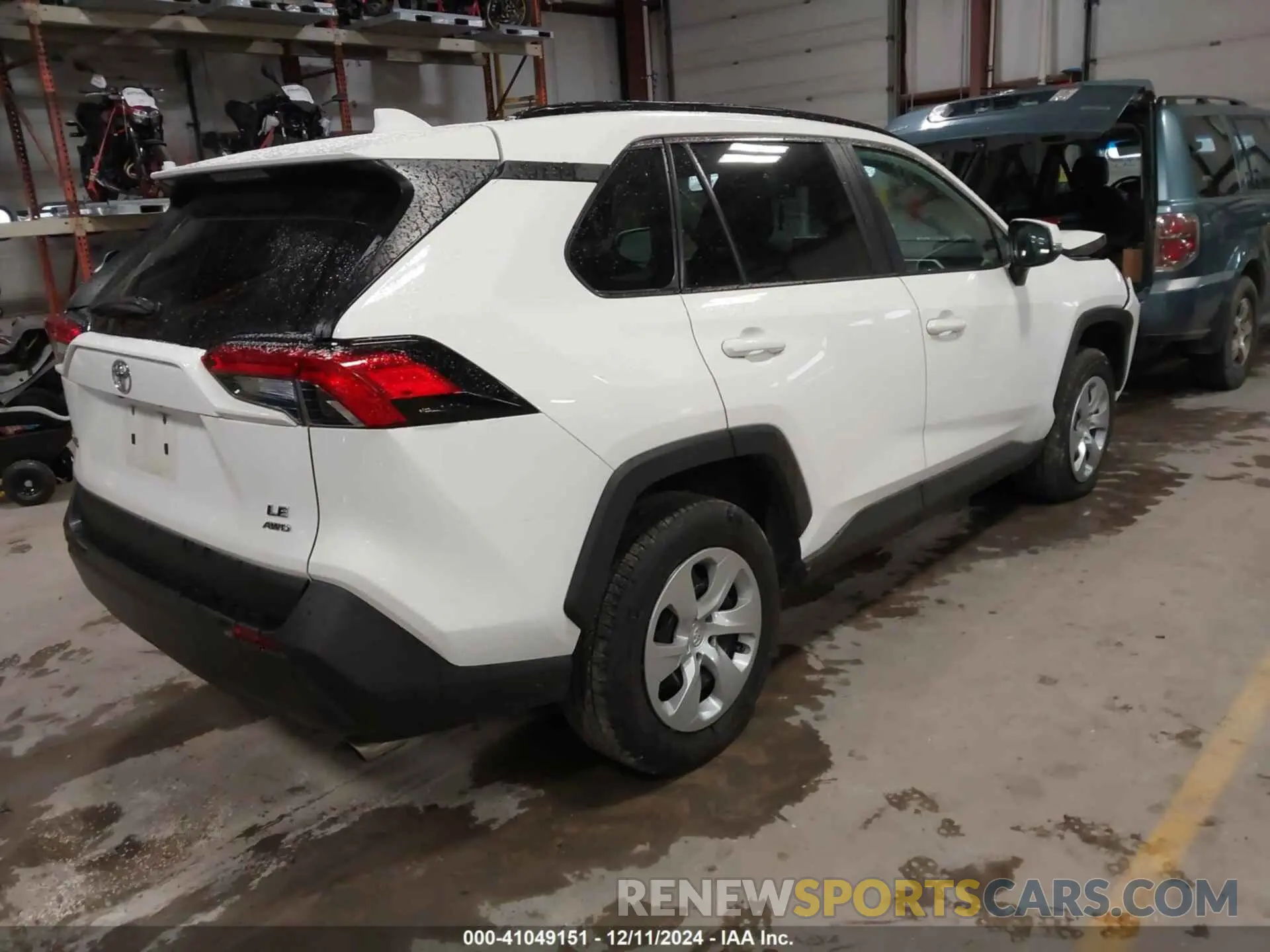 4 fotografías del automóvil dañado 2T3G1RFV5MC237556 TOYOTA RAV4 2021