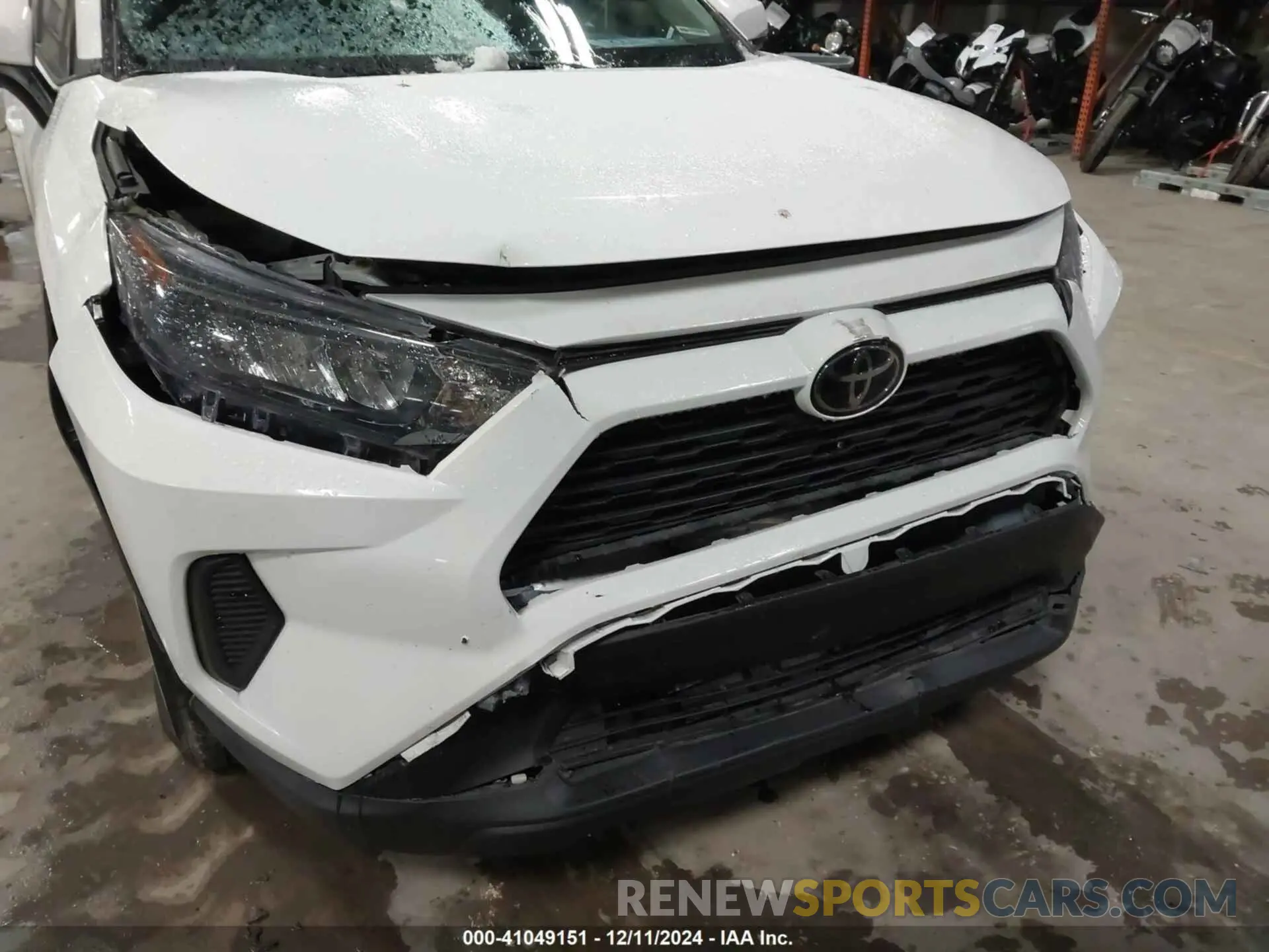 6 fotografías del automóvil dañado 2T3G1RFV5MC237556 TOYOTA RAV4 2021