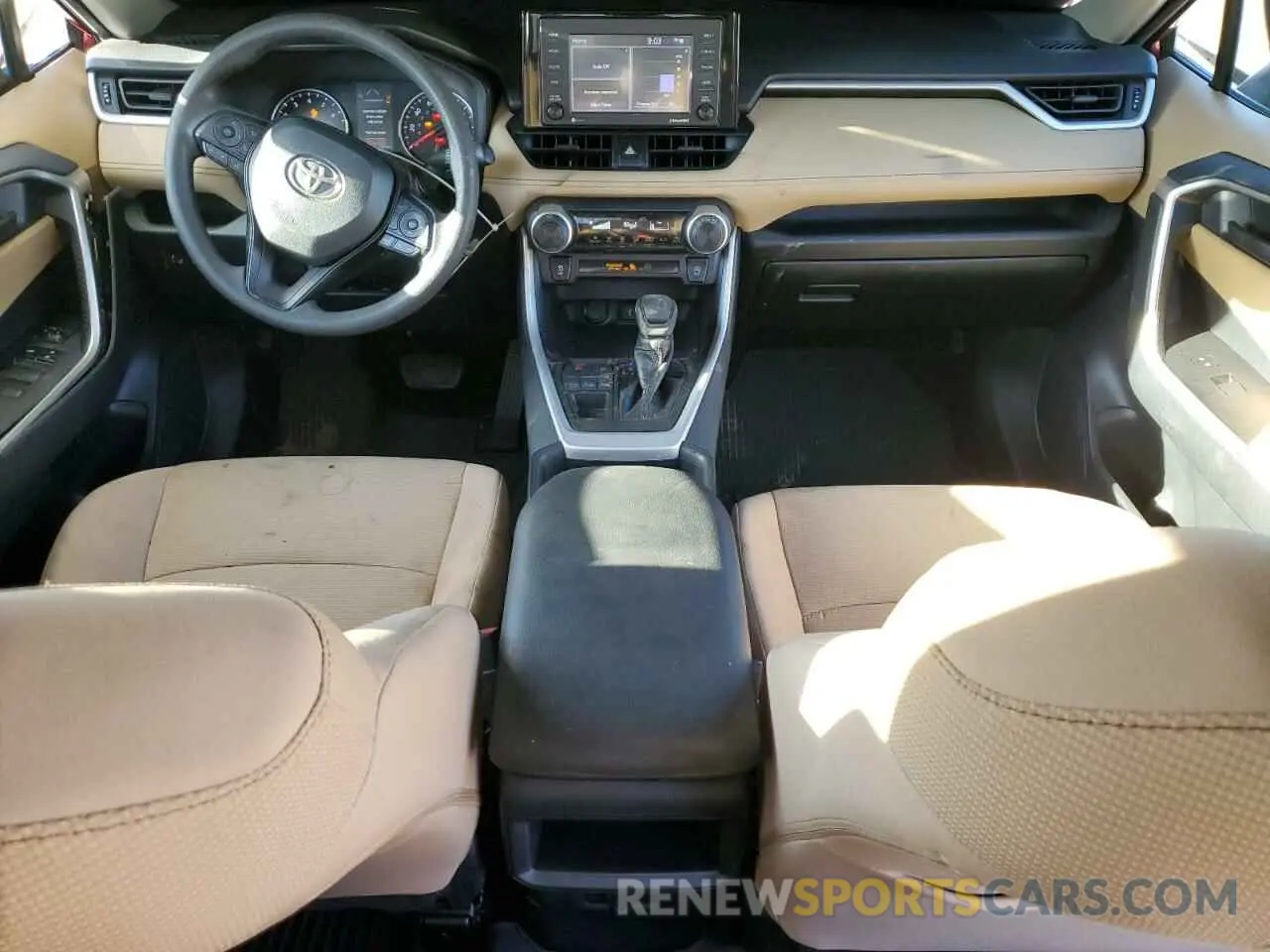 8 fotografías del automóvil dañado 2T3G1RFV5MW179205 TOYOTA RAV4 2021