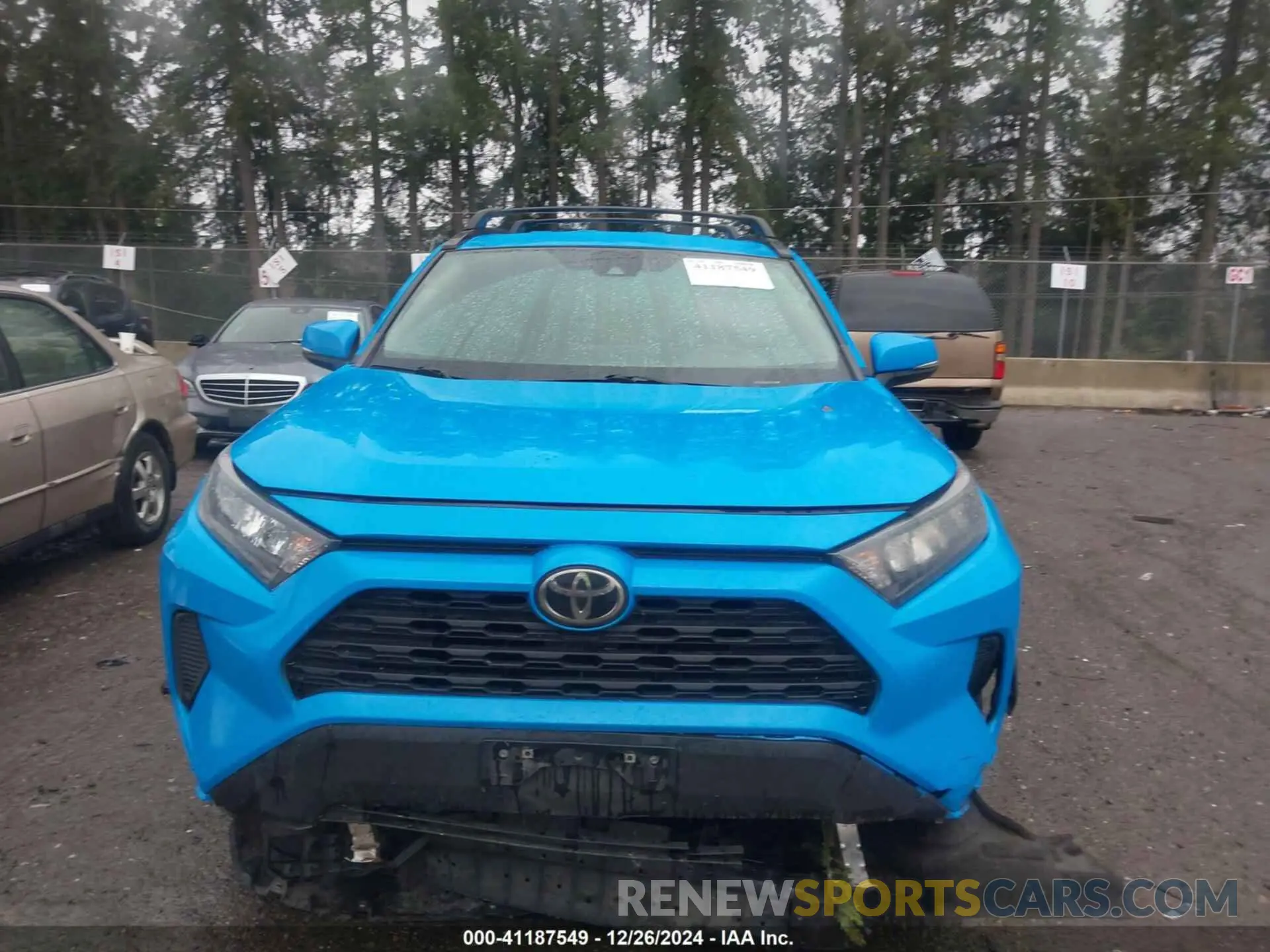 12 fotografías del automóvil dañado 2T3G1RFV5MW190429 TOYOTA RAV4 2021
